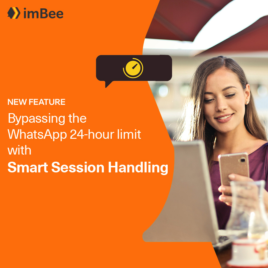 Mengatasi batasan WhatsApp dengan Fitur Pengelolaan Sesi Cerdas dari imBee — Gambar utama blog imBee