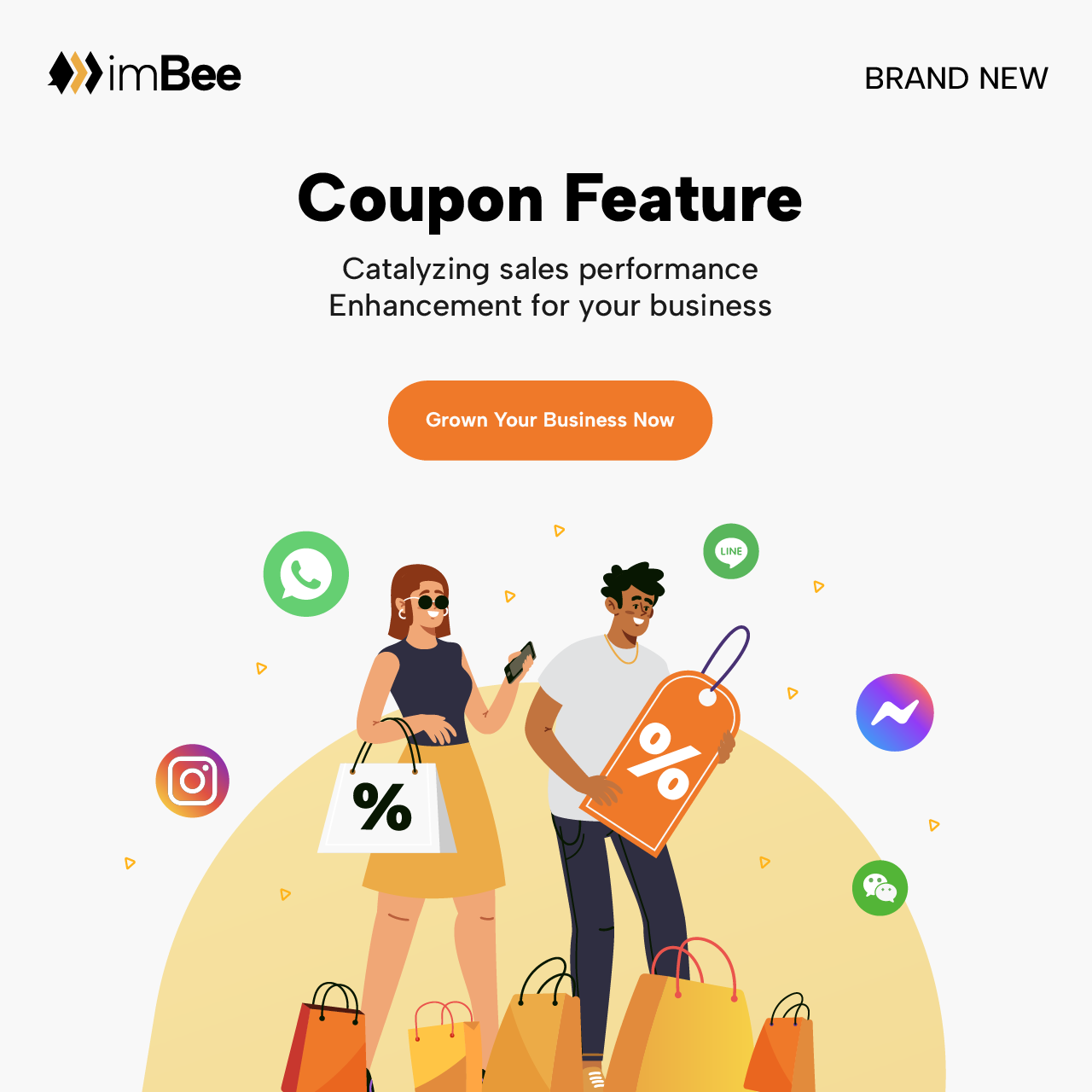 Tingkatkan Kinerja Penjualan di Seluruh Platform dengan Fitur Kupon — Gambar Utama Blog imBee