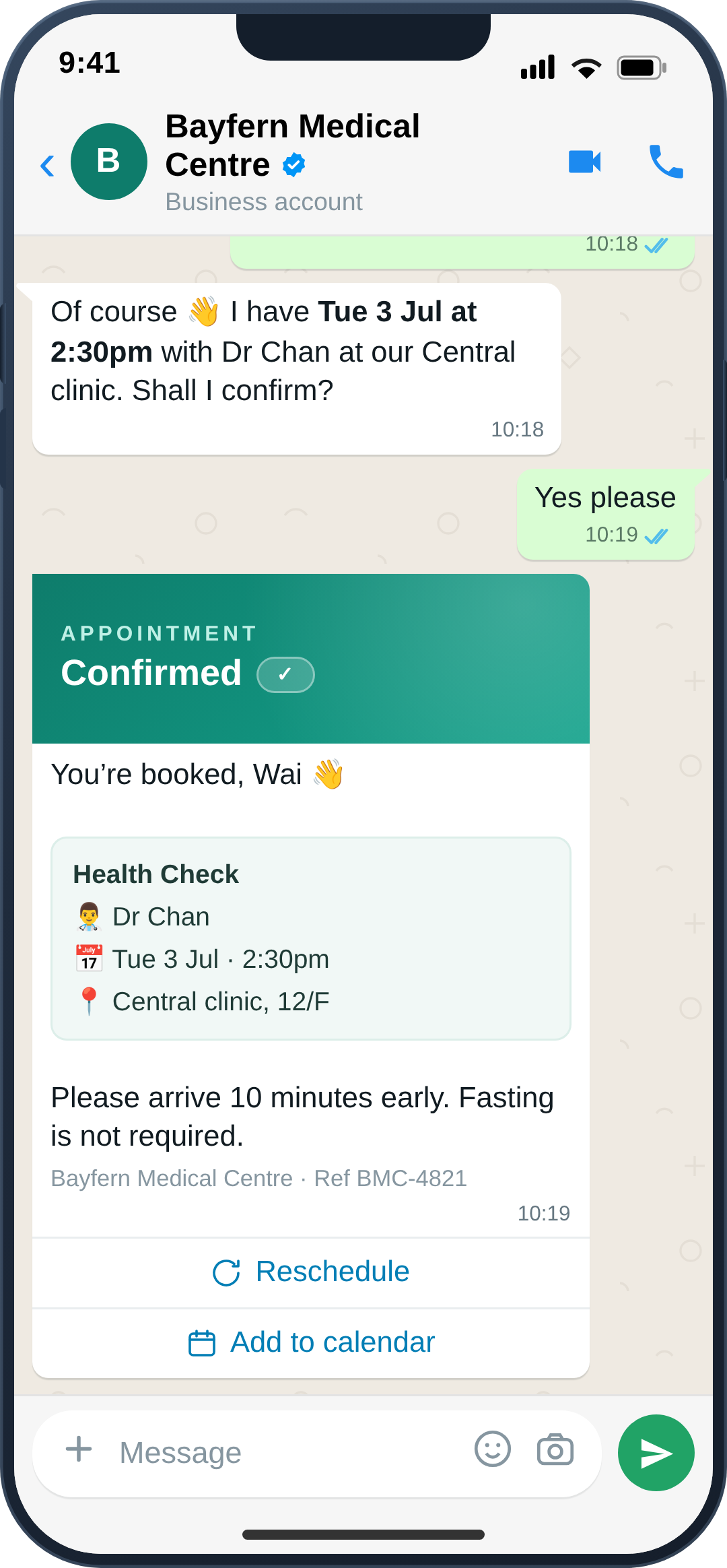 imBee inbox showing live conversations