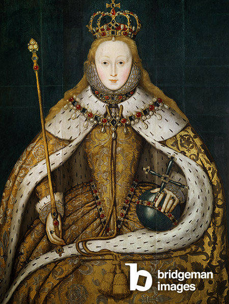 Queen Elizabeth I, c.1600 (oil on panel), English School, (16th century) National Portrait Gallery, London, UK Bridgeman Images