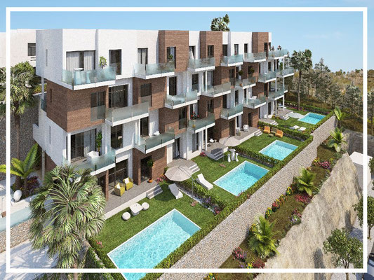 Projet de luxe sur le golf de Las Ramblas, penthouses et appartements