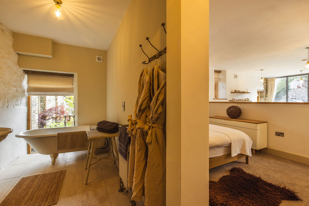 The Shippon barn suite at Borough Farm, Devon