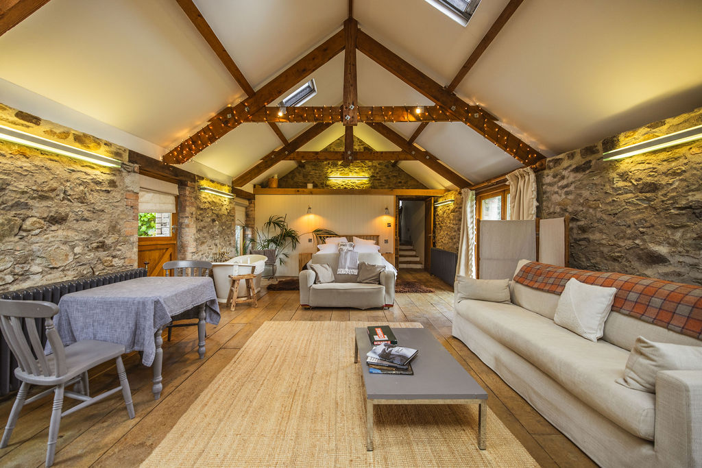 The Yard barn studio at Borough Farm, Devon