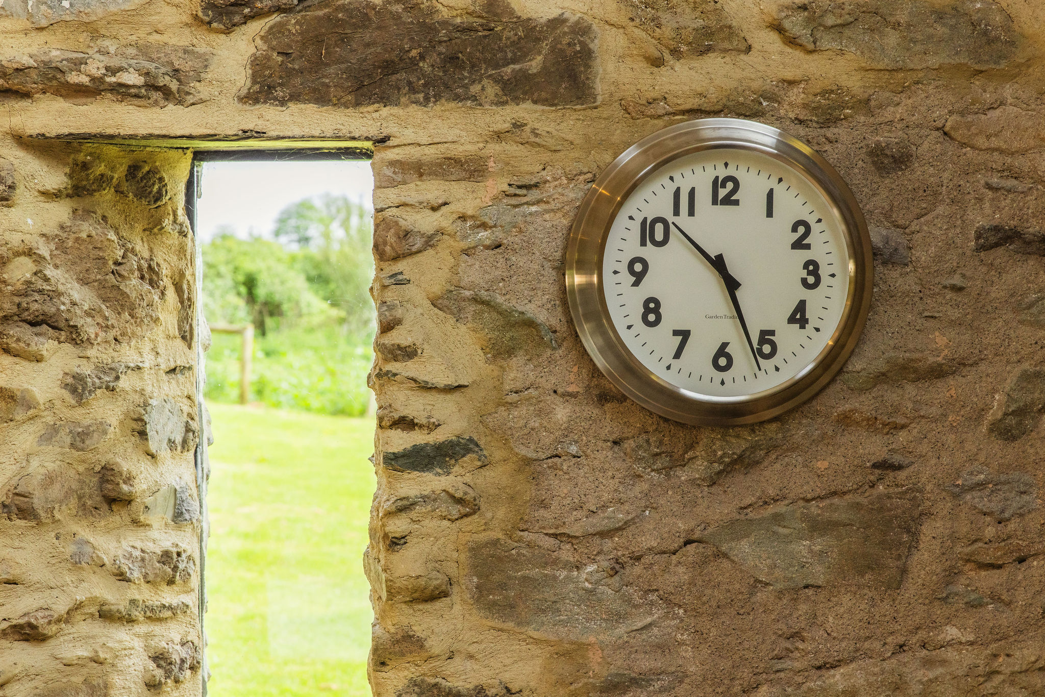 Inside The Yard barn studio at Borough Farm, Devon