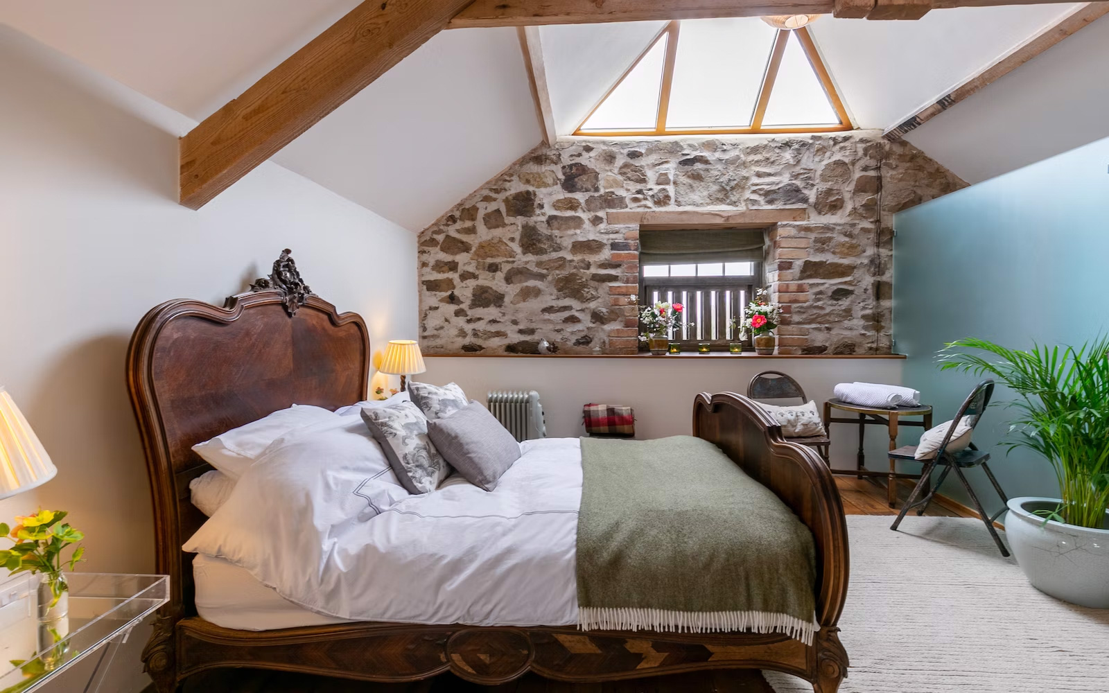 Inside The Granary at Borough Farm, Devon