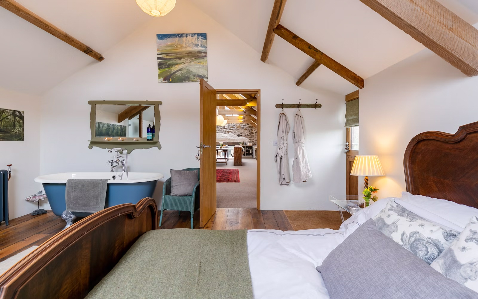 The Granary barn at Borough Farm, Devon