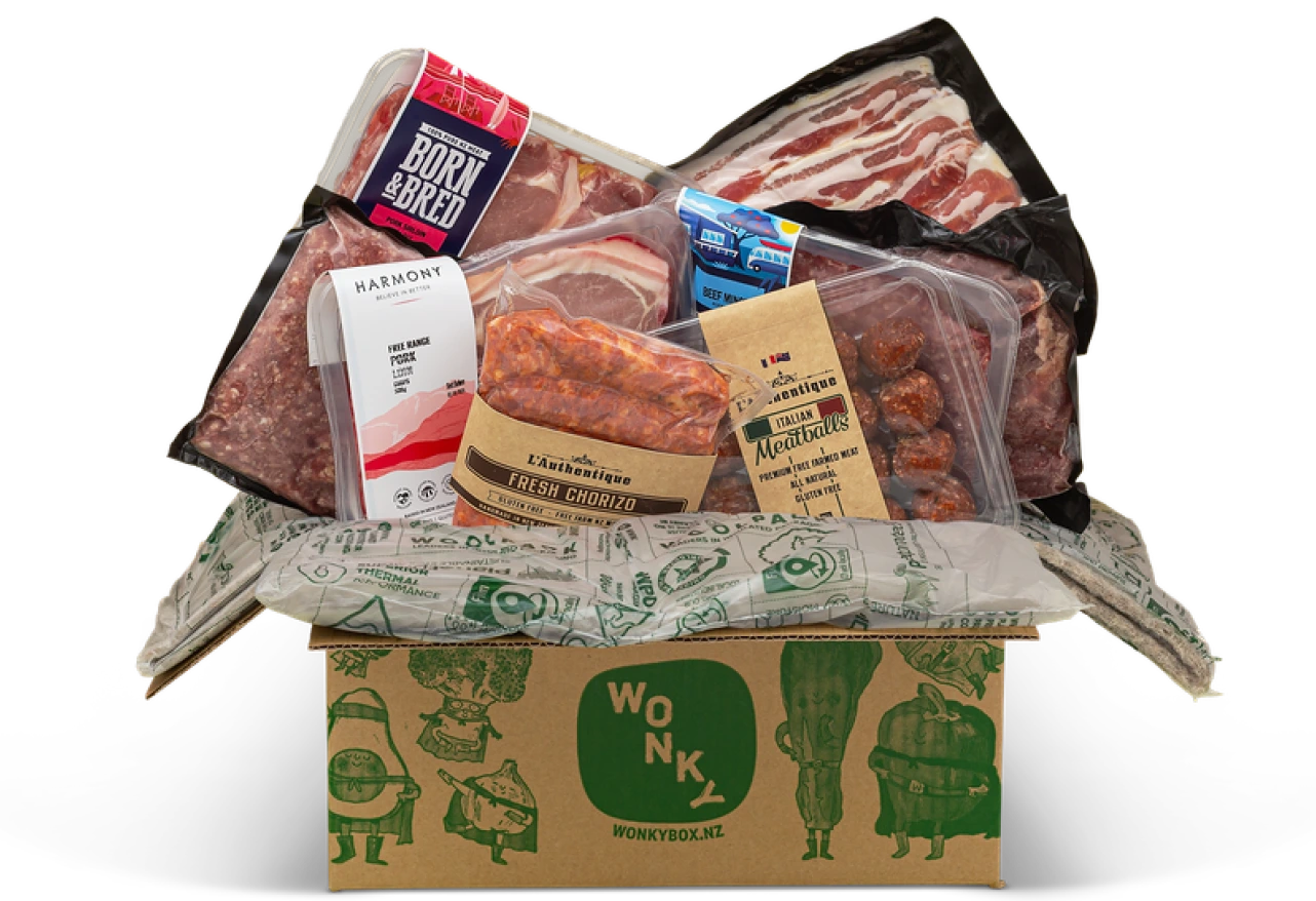 Large New Zealand Farmers Meat Box