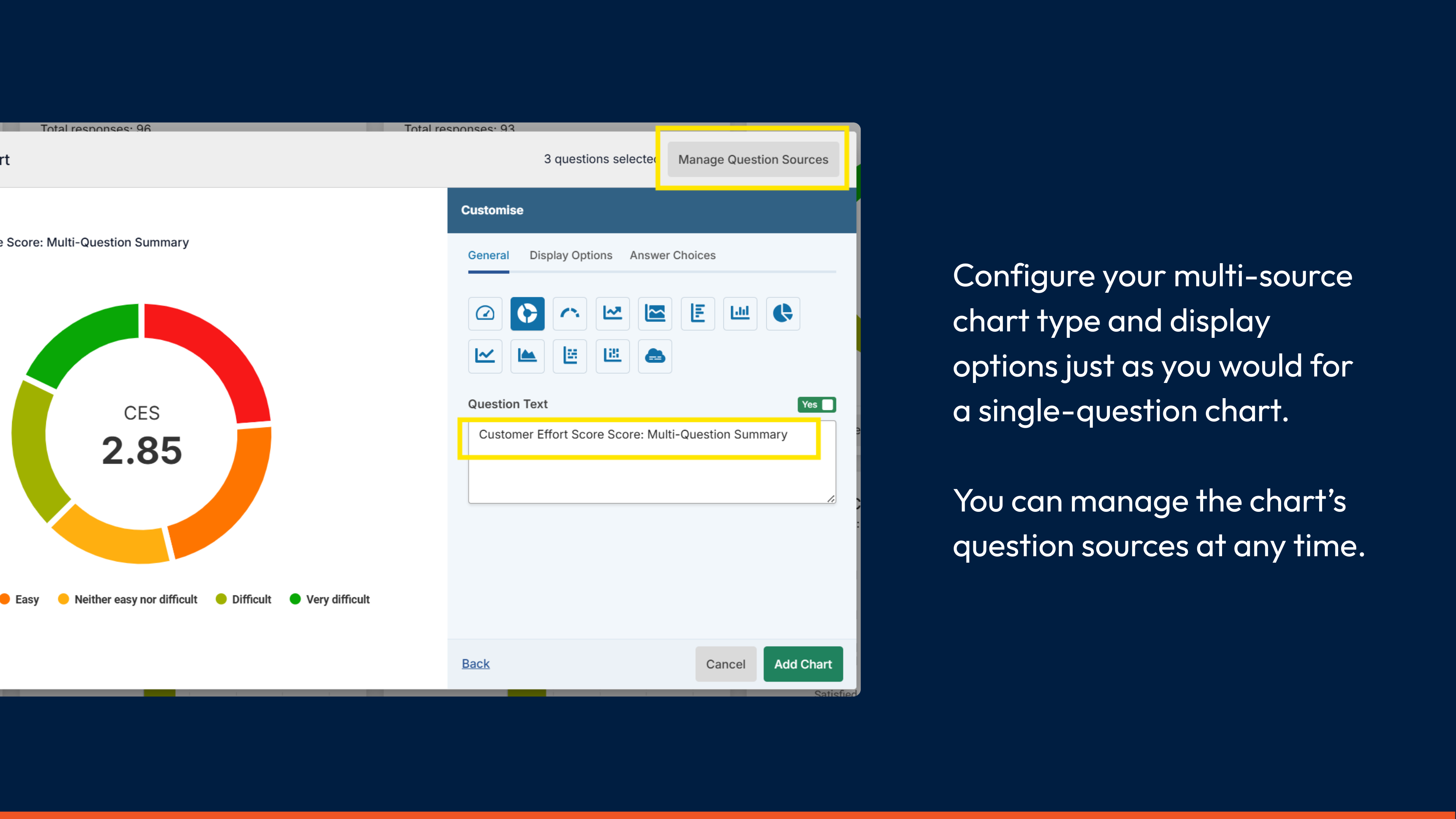 Image showing the settings to configuring the visualisation of a multi-source chart
