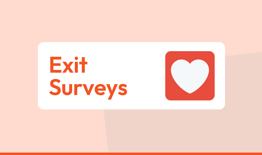 Image of a heart printed on wooden blocks, with one piece being removed, to illustrate the concept of the Customer Exit Survey