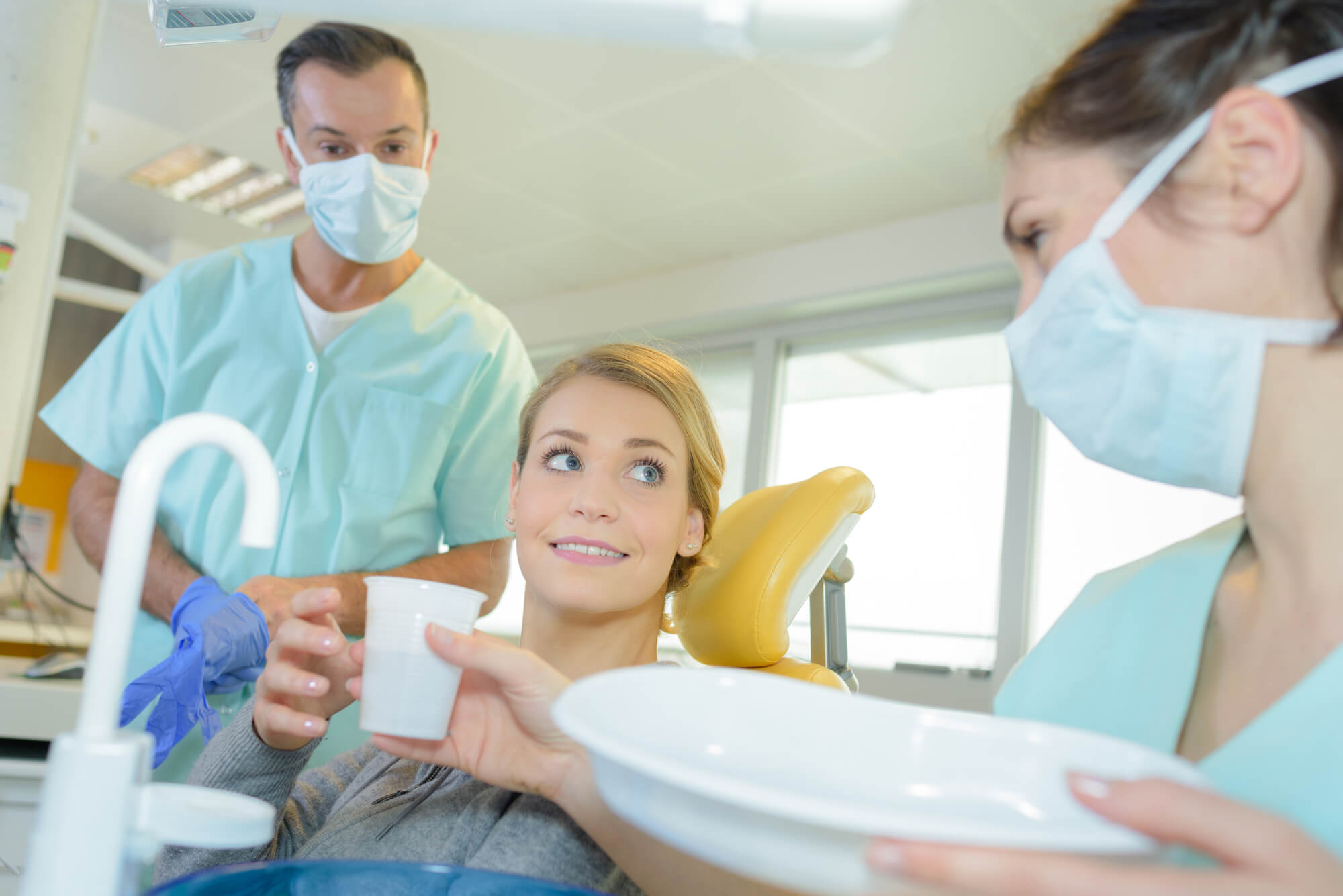 dentists in Pompano Beach done with dental treatment