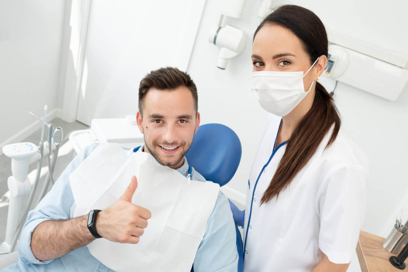 patient about to get Braces Pompano Beach