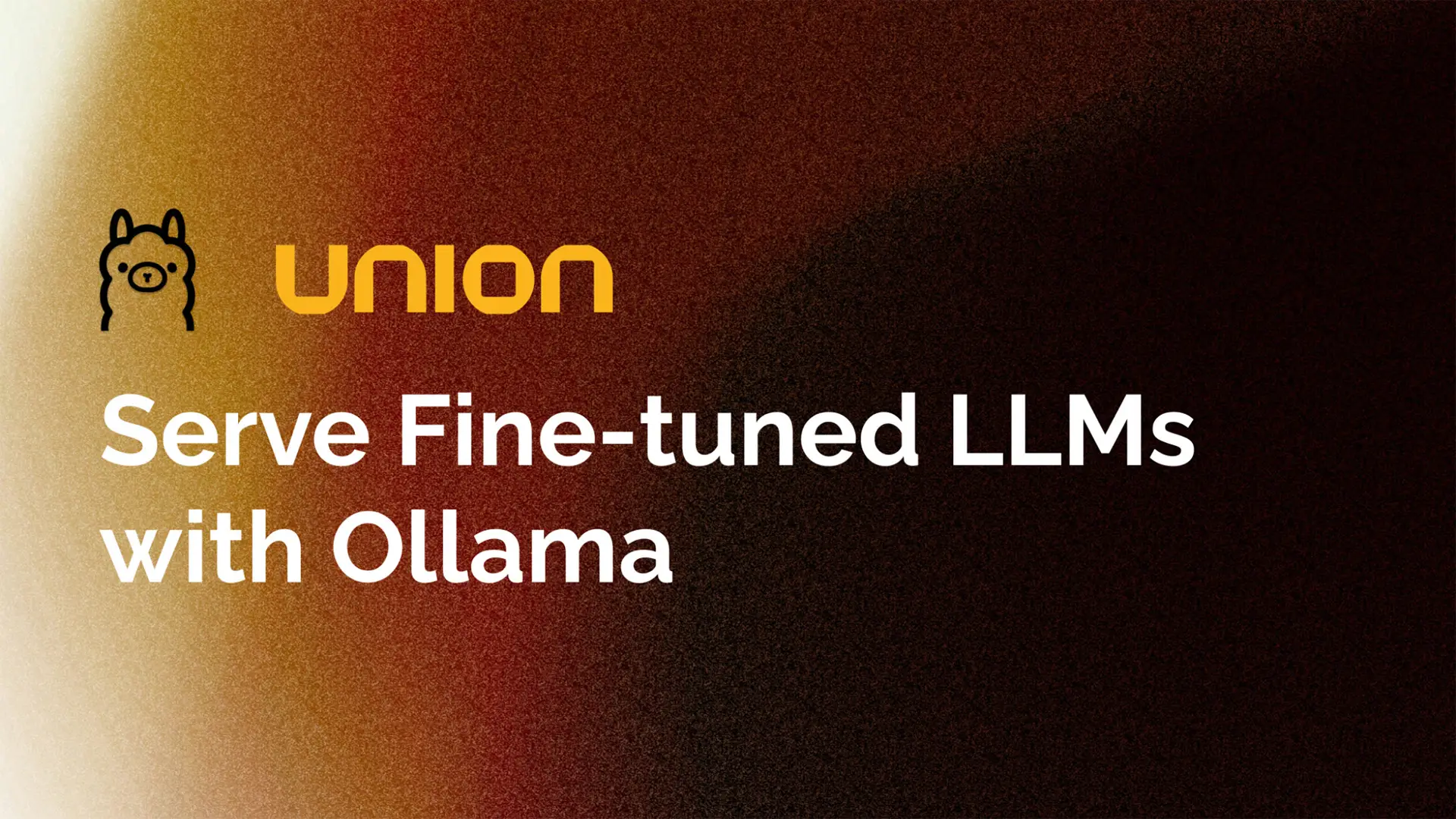 Serve Fine-tuned LLMs with Ollama