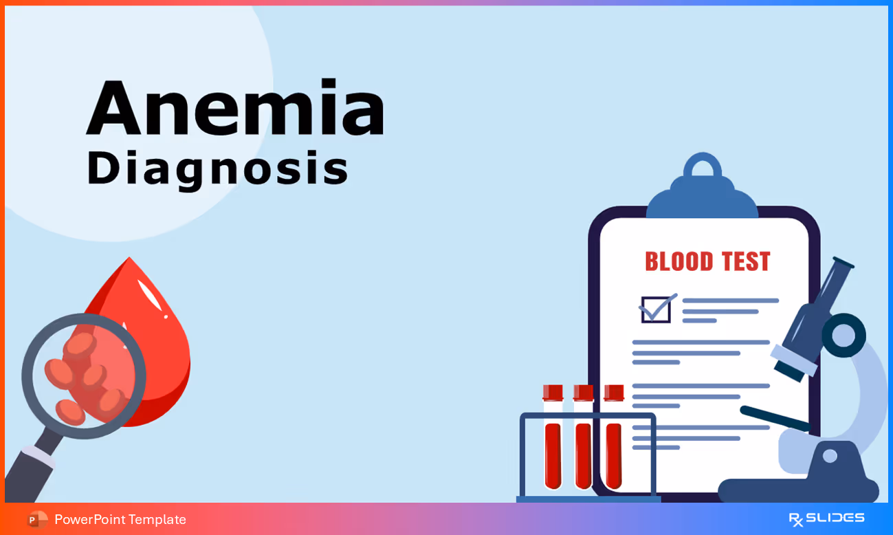 Anemia Diagnosis – Section Slide