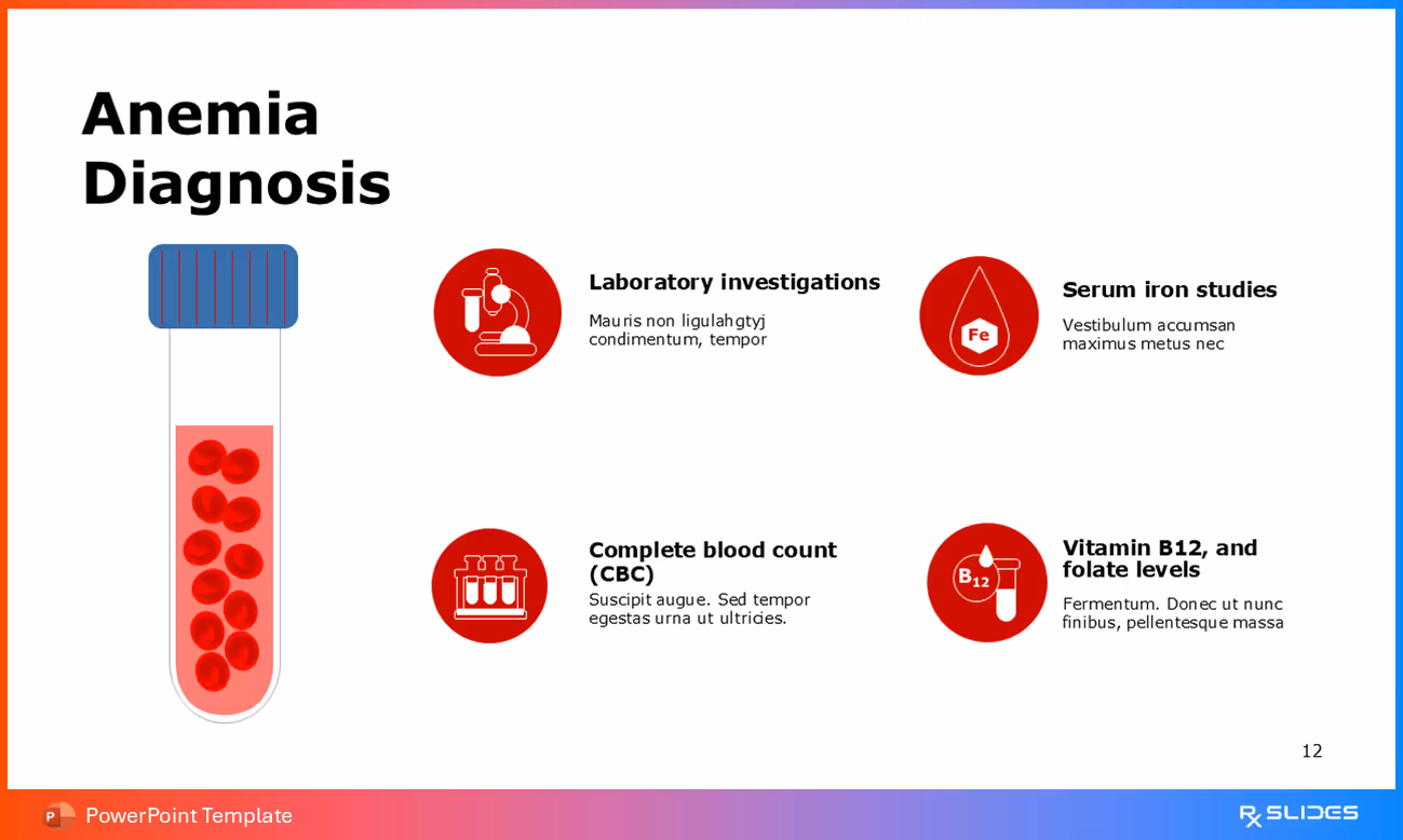 Diagnostic Methods – Animated Test Tube Design