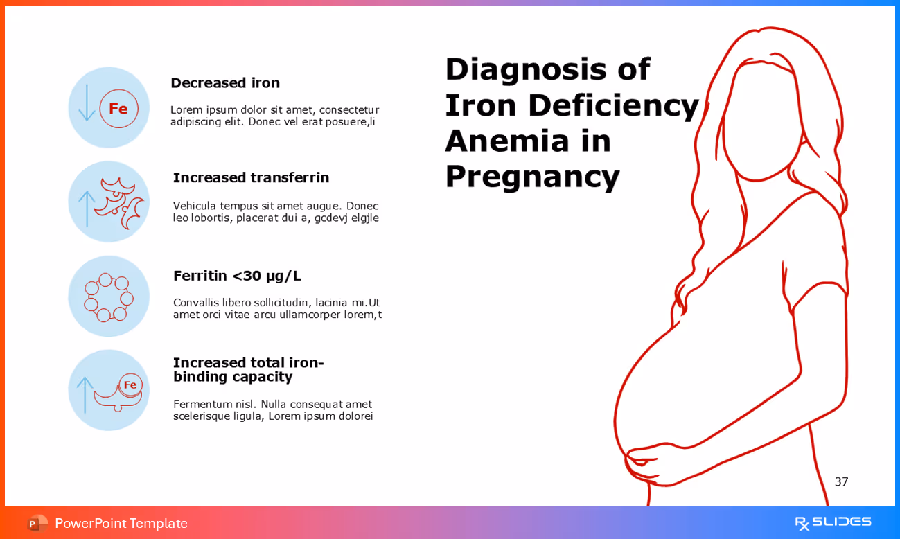 Diagnostic Criteria – Iron Deficiency Anemia in Pregnancy