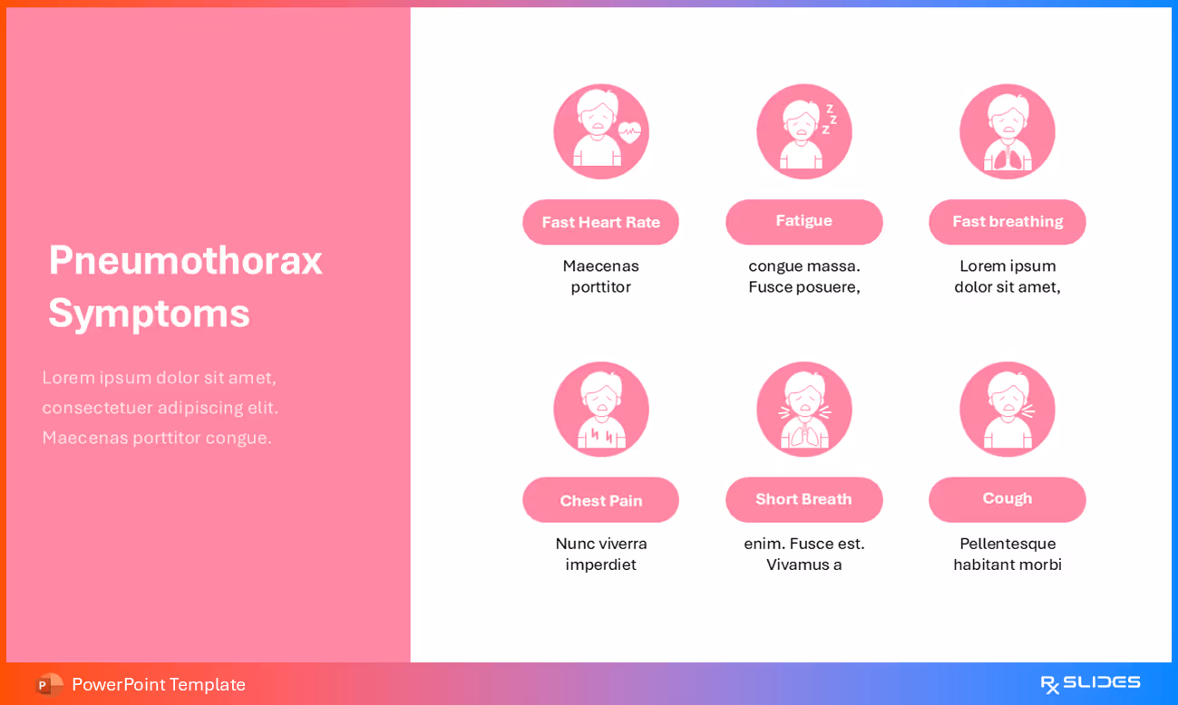 Pneumothorax Symptoms