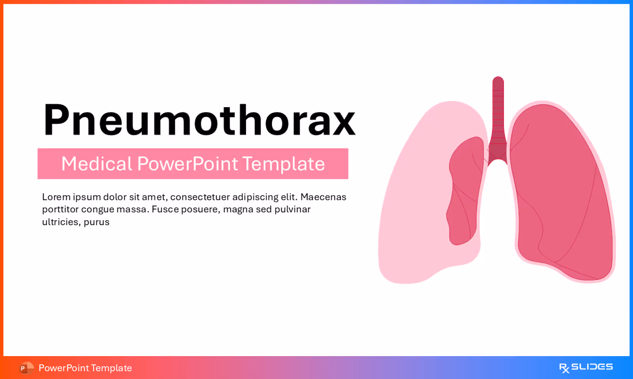 Pneumothorax PowerPoint Template
