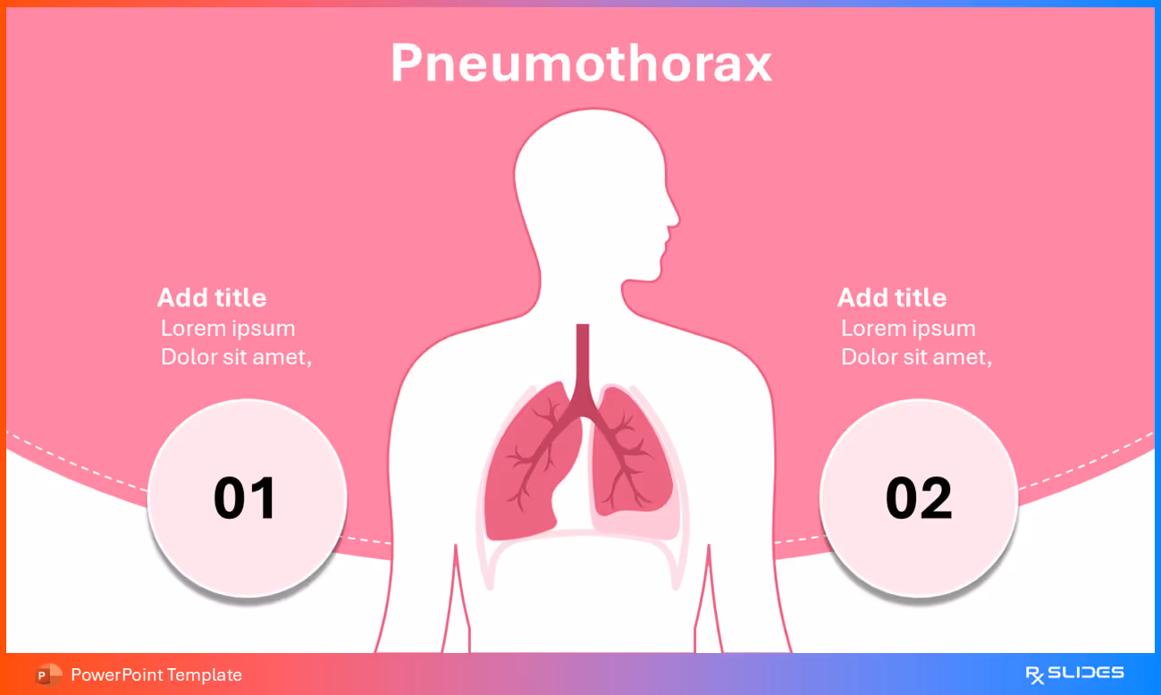 Pneumothorax Double Data Animated Design