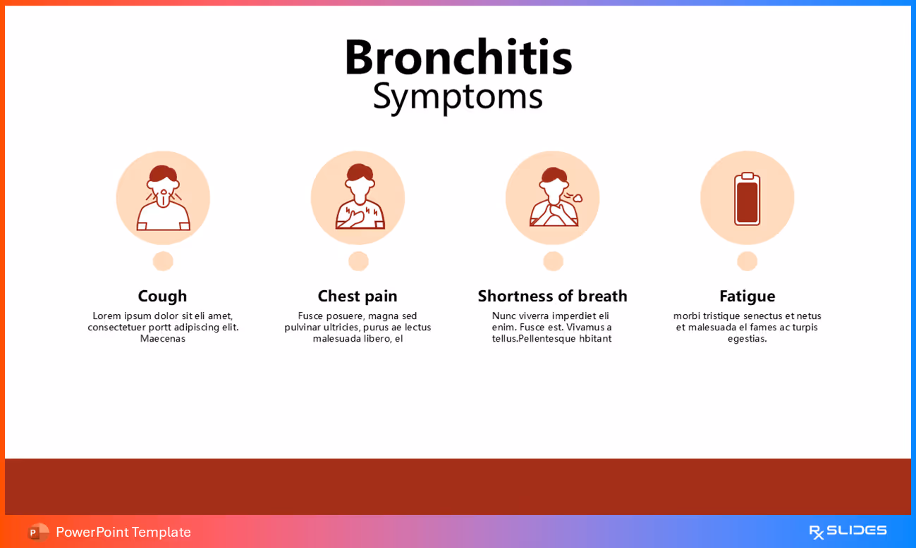 Bronchitis Symptoms PowerPoint