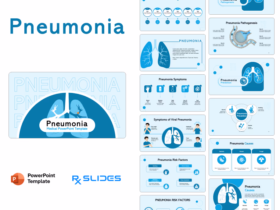 Pneumonia PowerPoint Template
