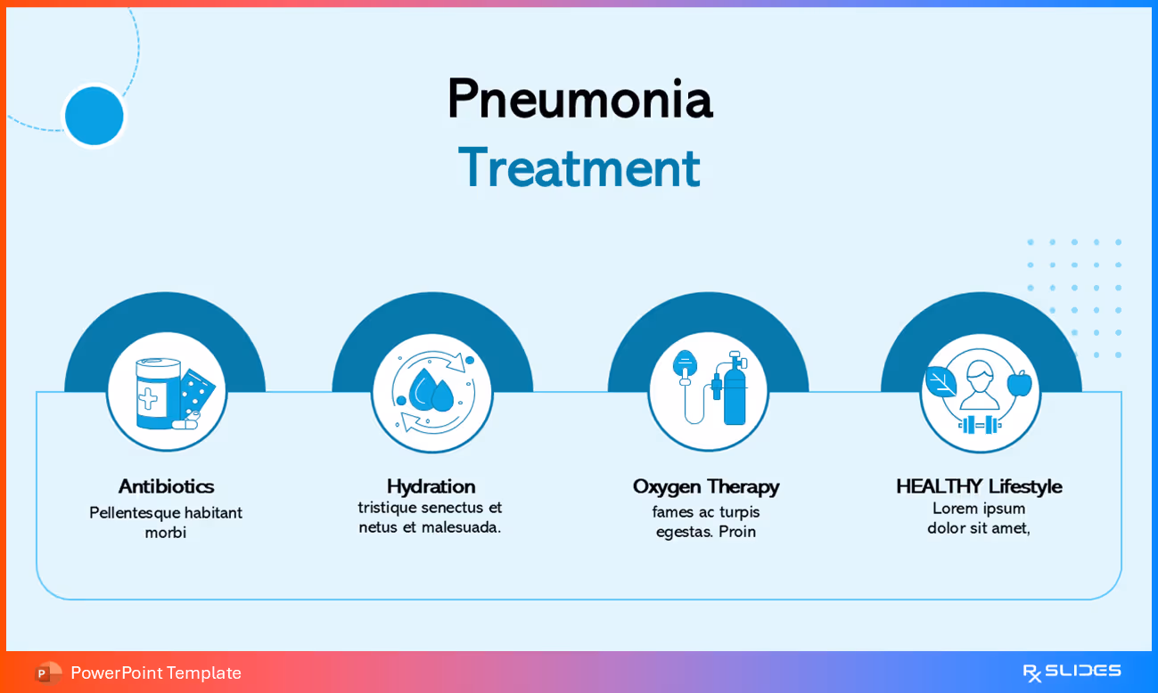 Pneumonia Treatment Presentation Slide