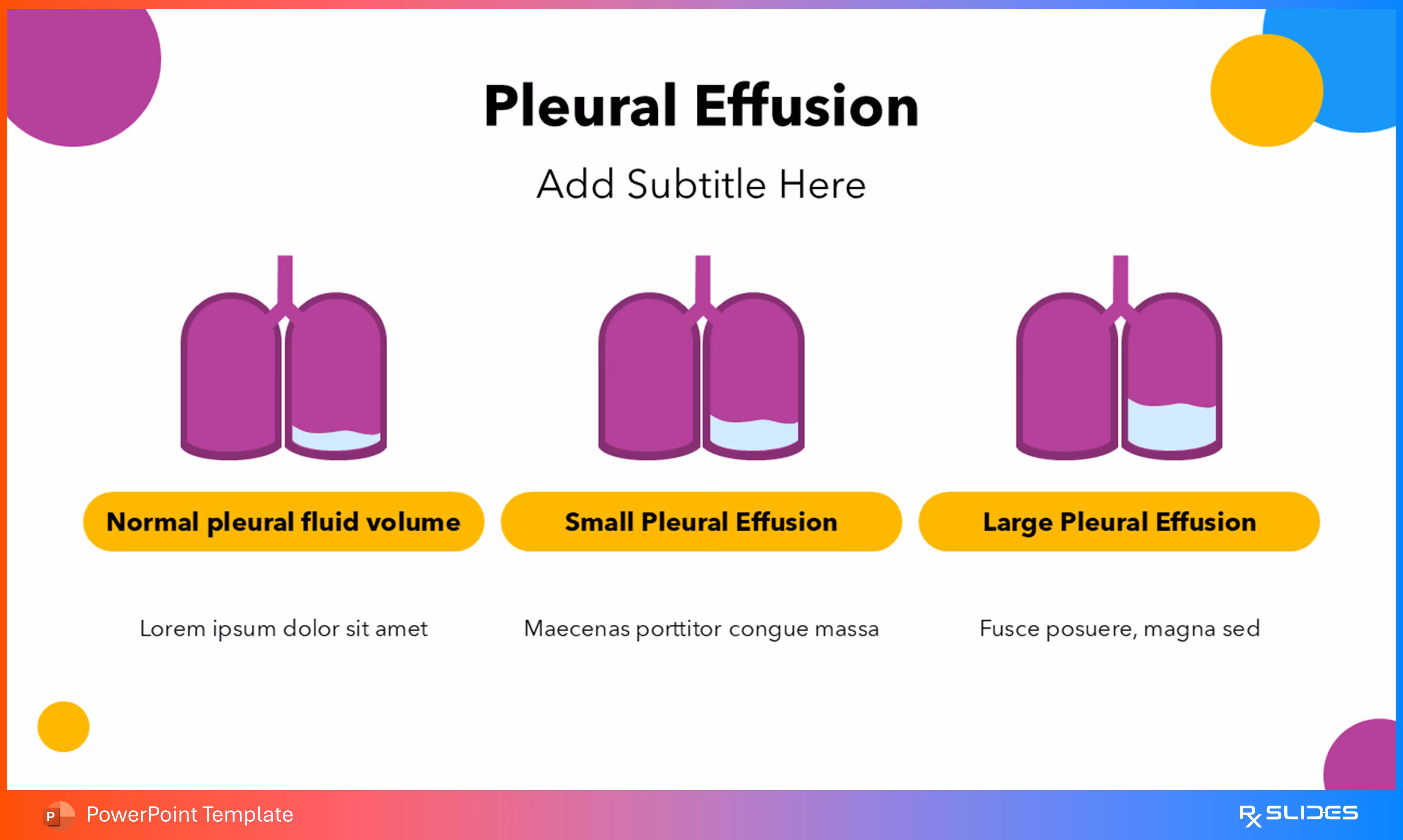Animated design overview for Pleural Effusion Volume Comparison