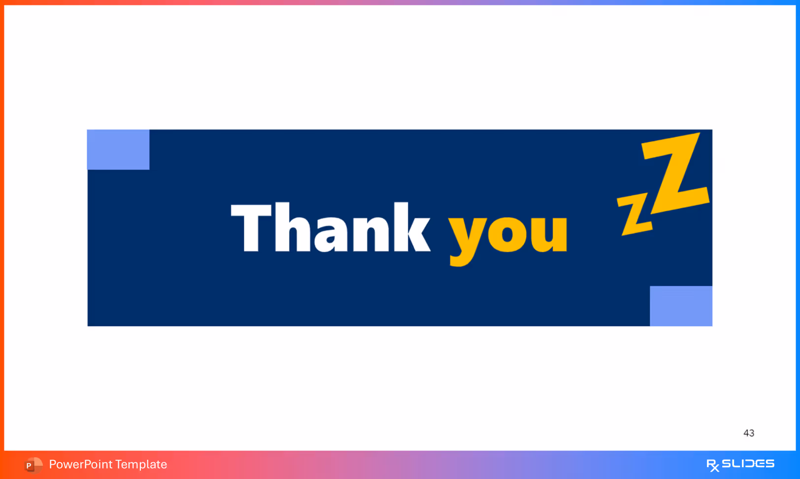 Thank You Animated Slide