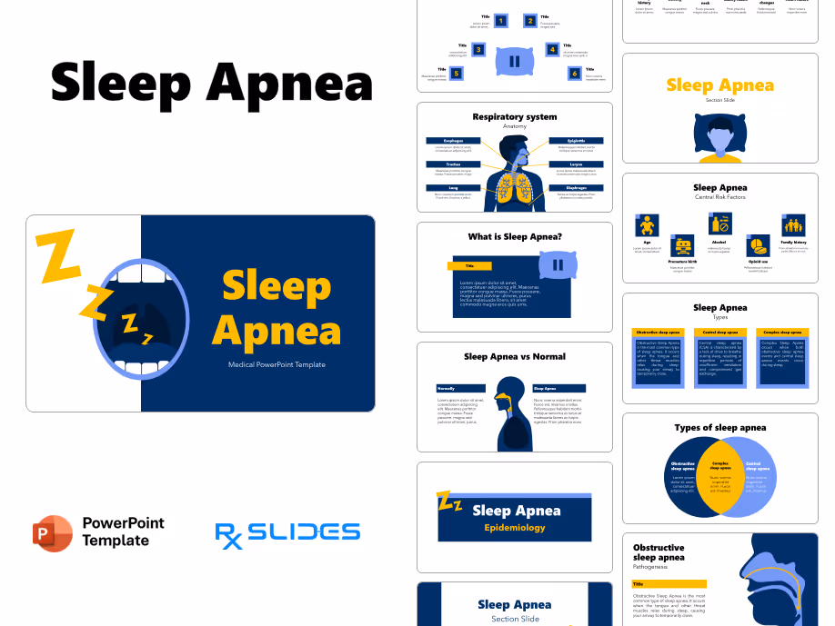Sleep Apnea PowerPoint Template