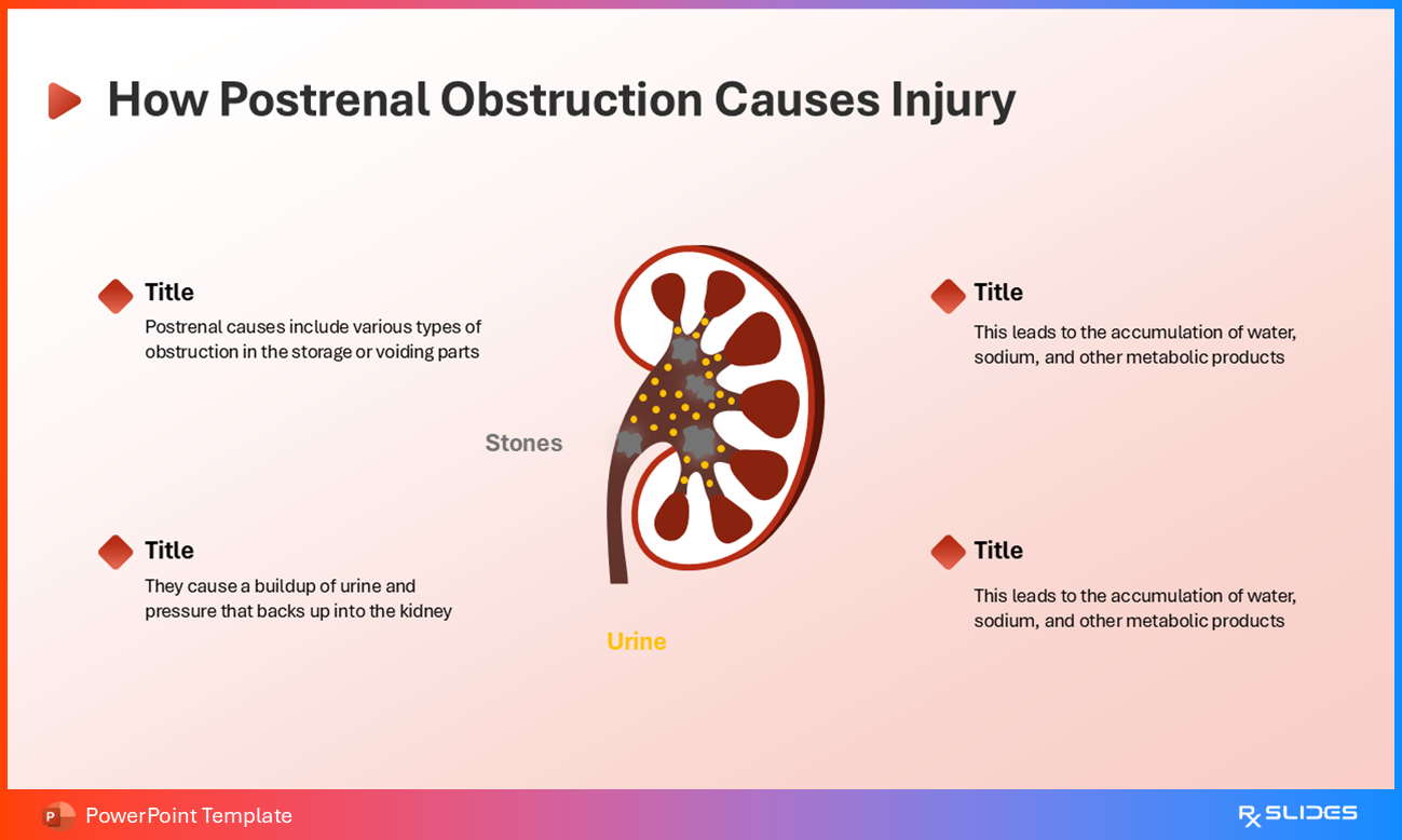How Does Postrenal Obstruction Cause Injury