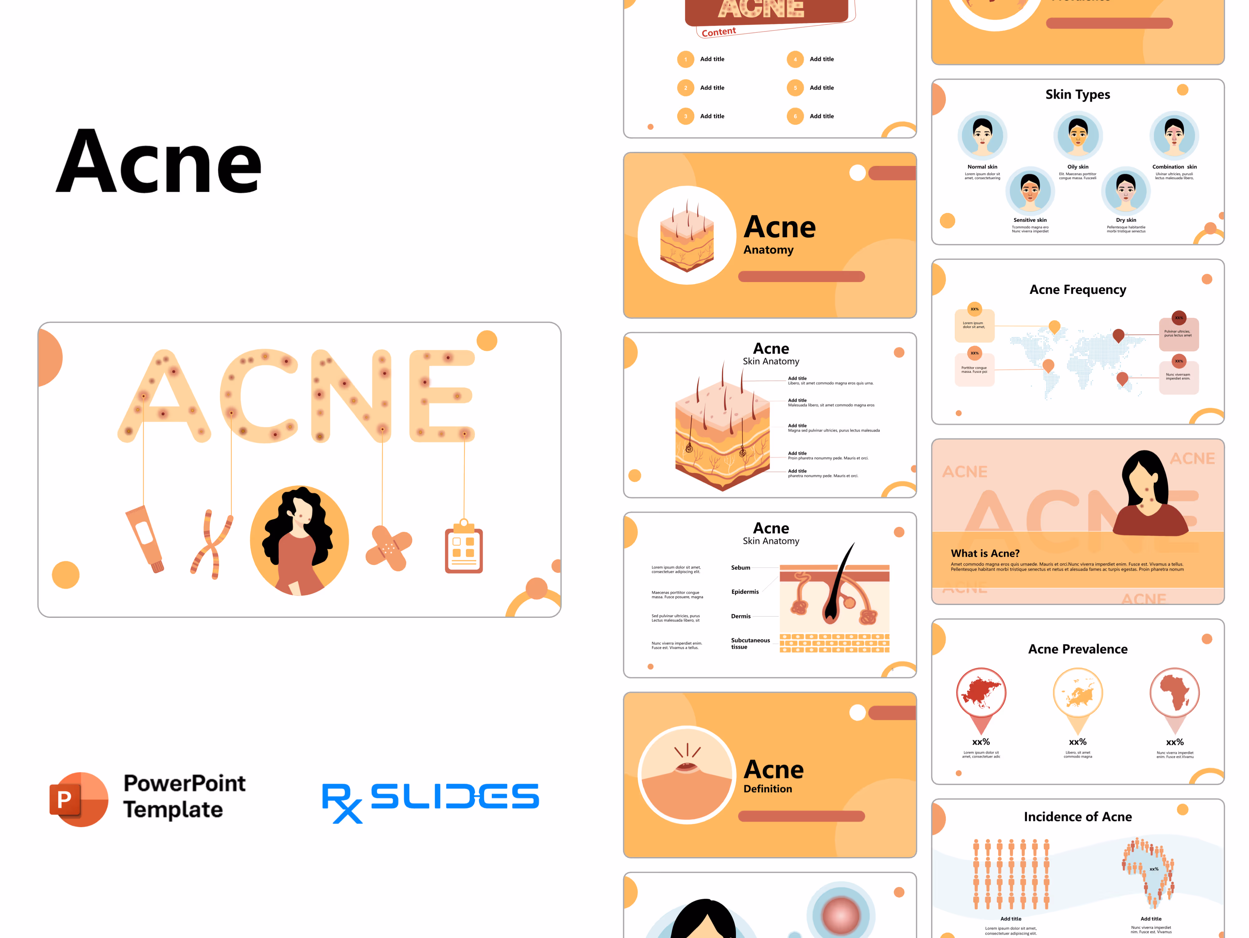 Acne PowerPoint Presentation Template
