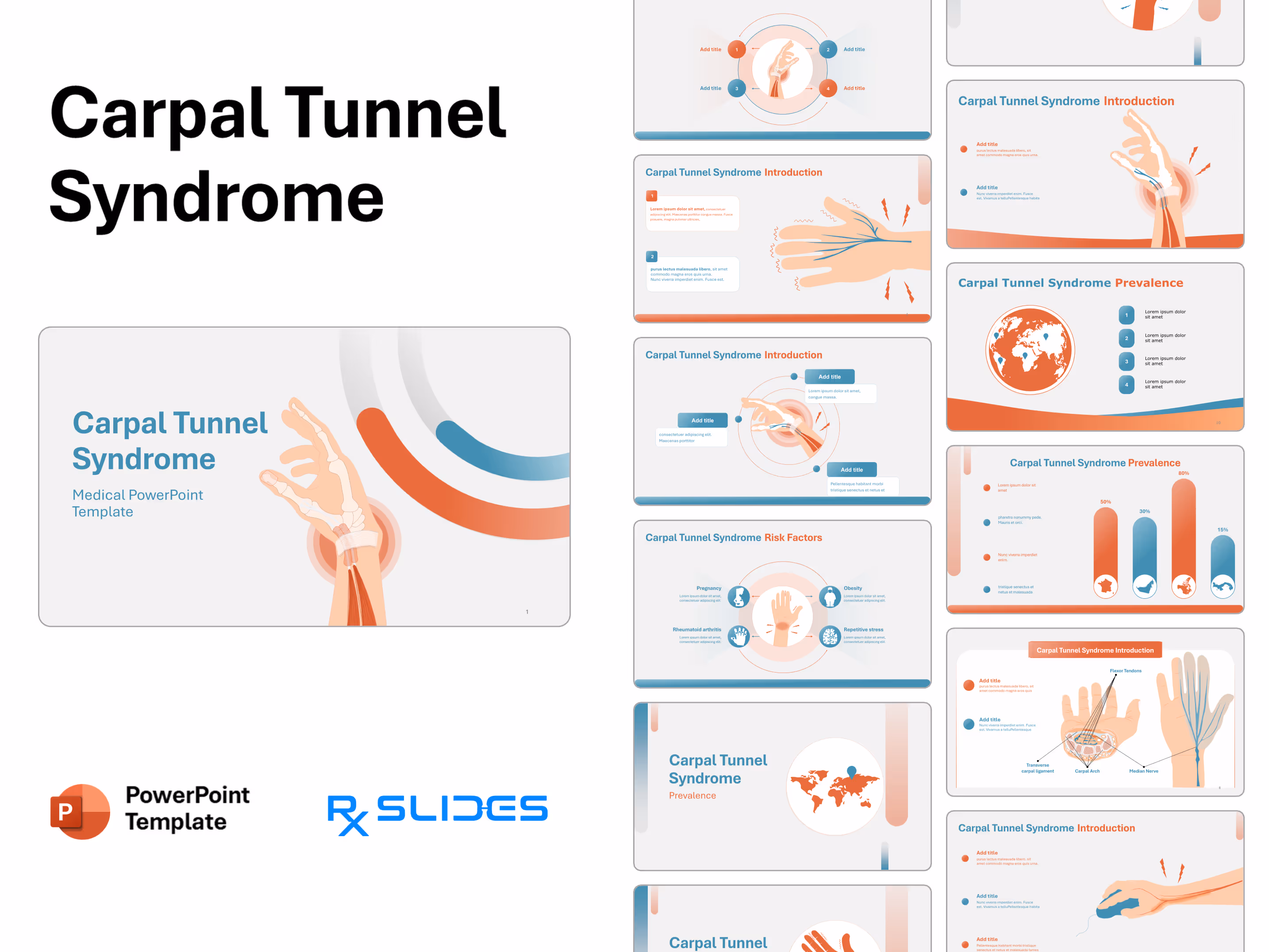 Carpal Tunnel Syndrome PowerPoint Template