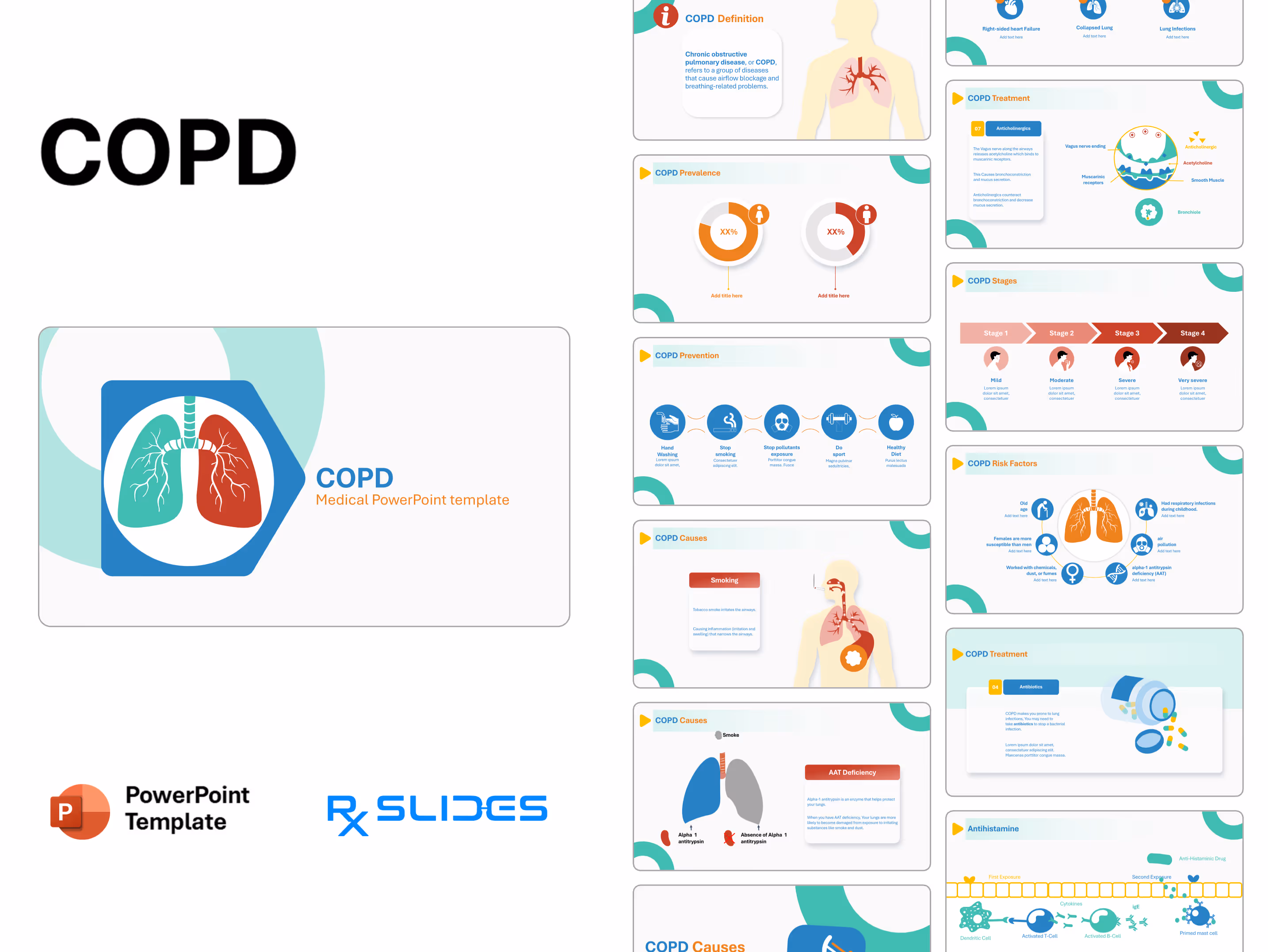 COPD PowerPoint Template