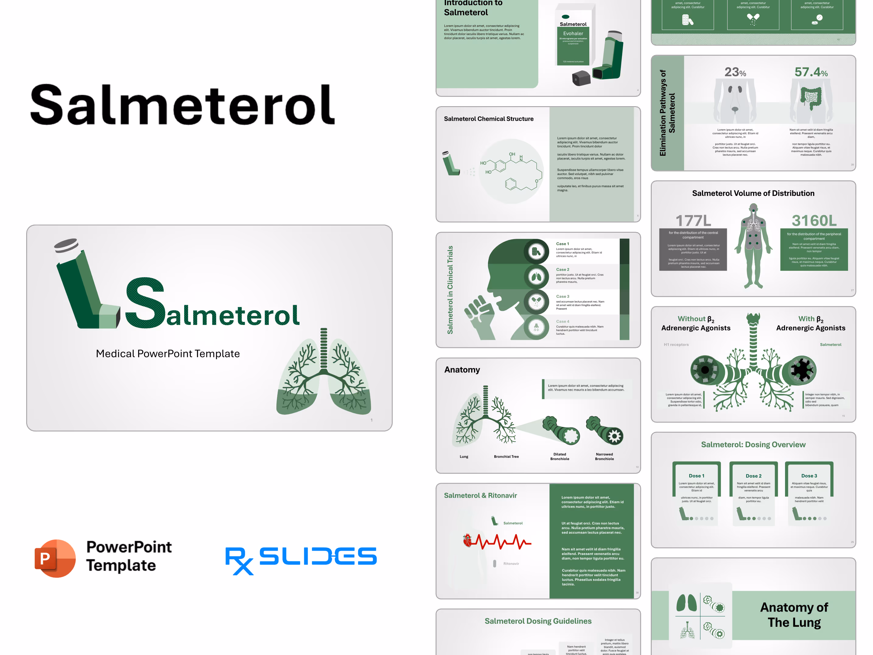 Salmeterol PowerPoint Template