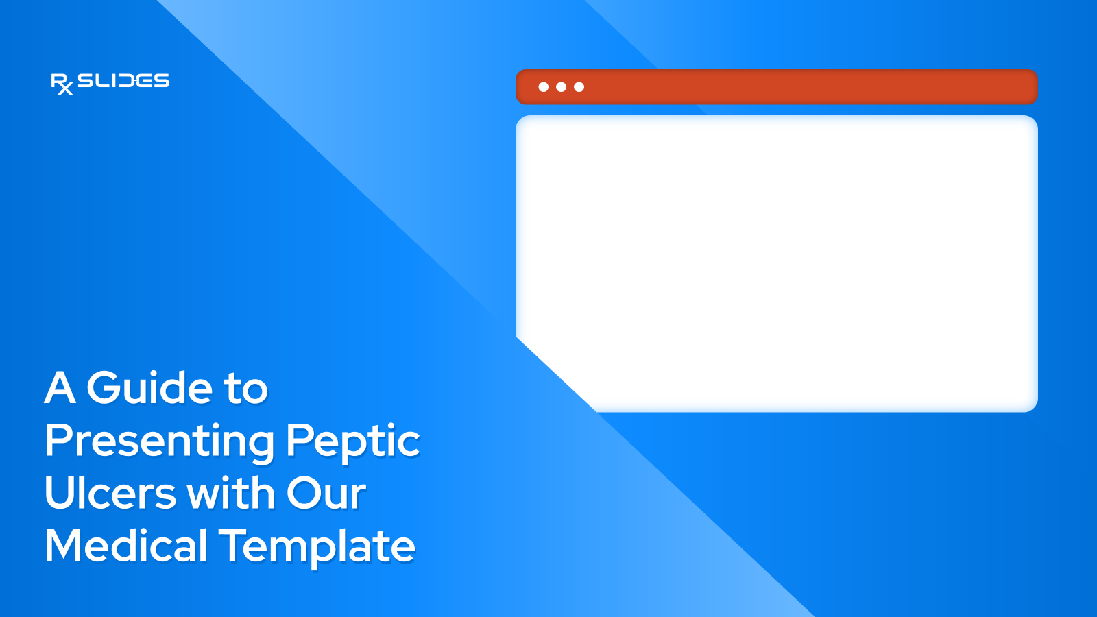 A Guide to Presenting Peptic Ulcers with Our Medical Template