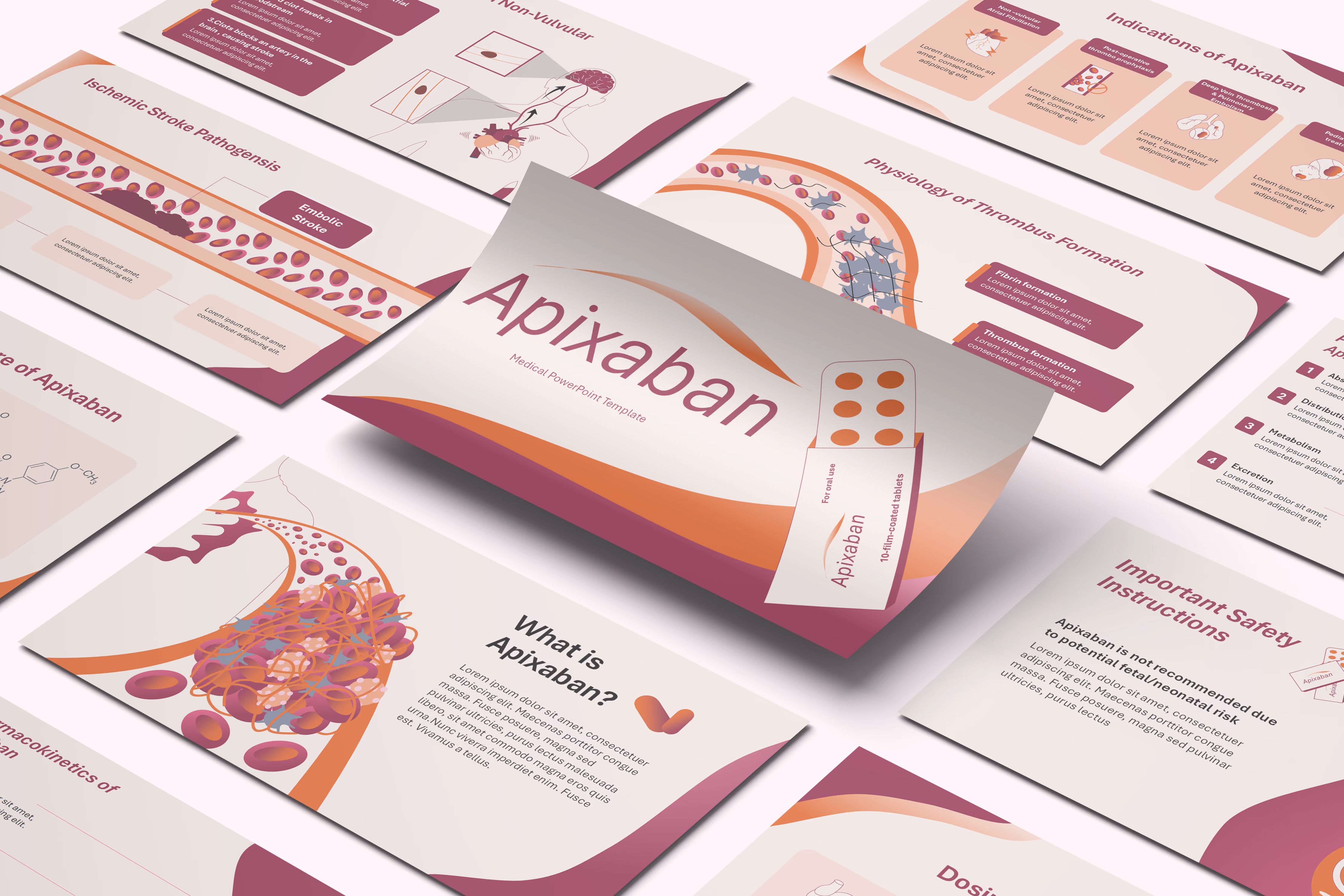 Apixaban PowerPoint Template