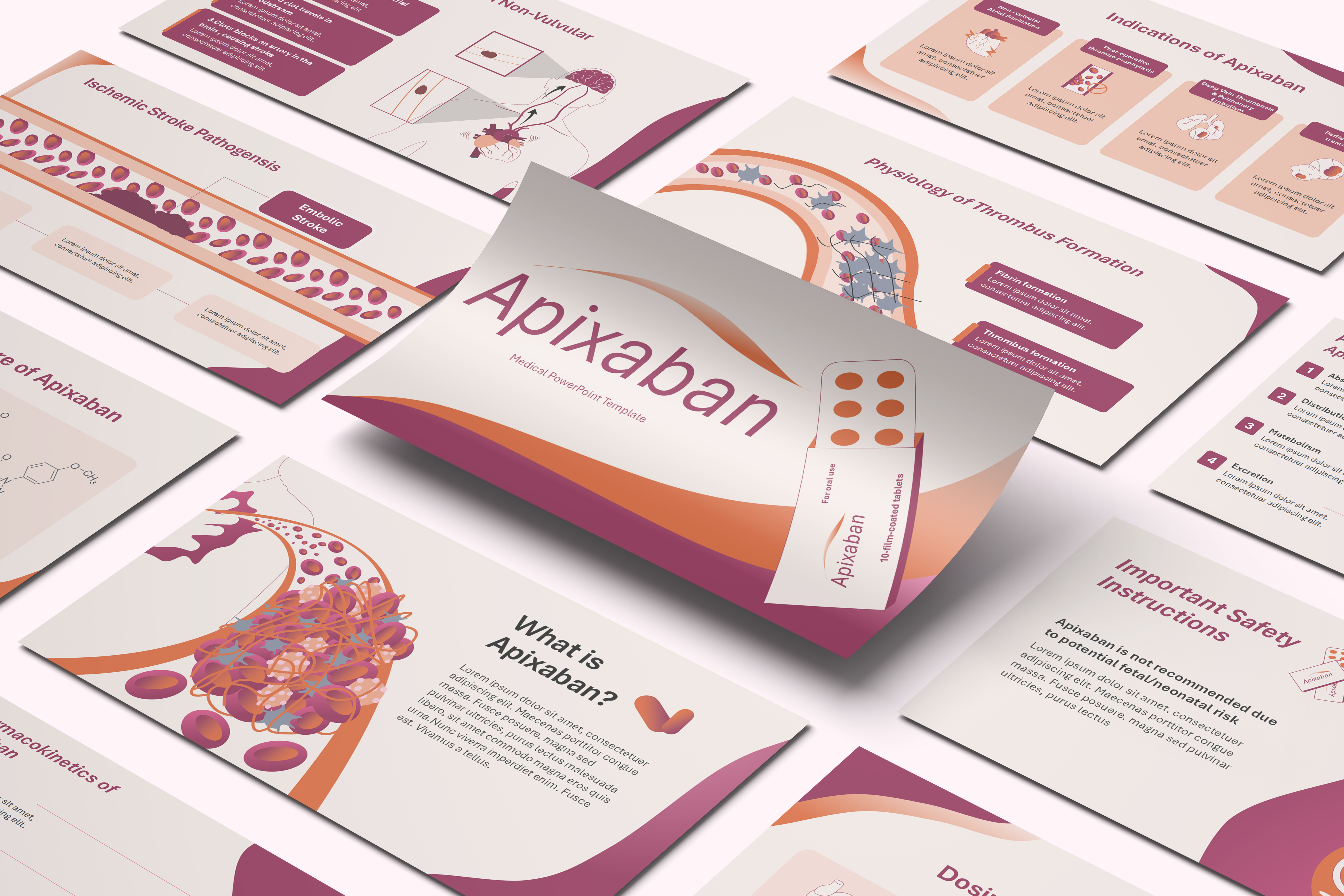 Apixaban PowerPoint Template