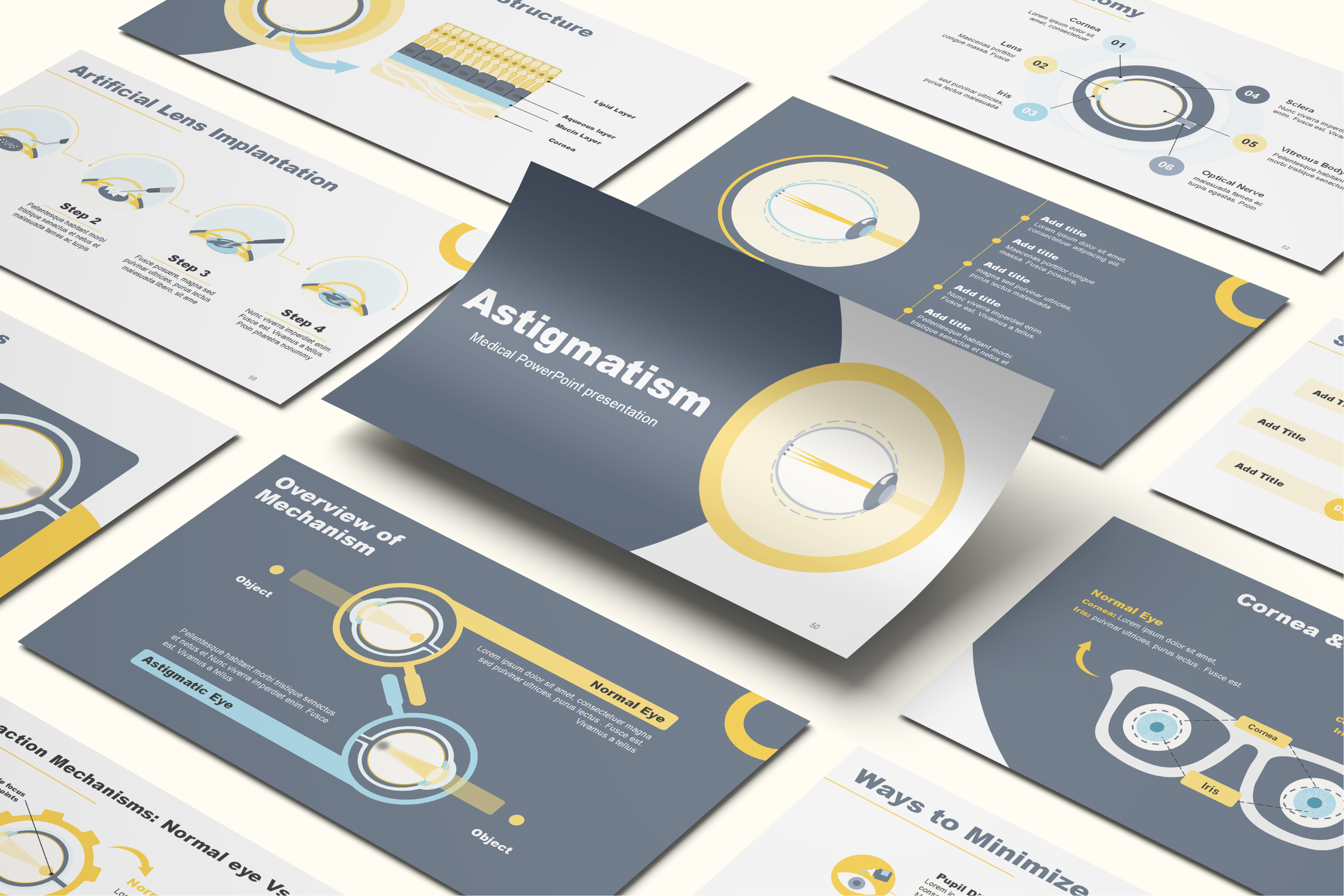 Astigmatism PowerPoint Template