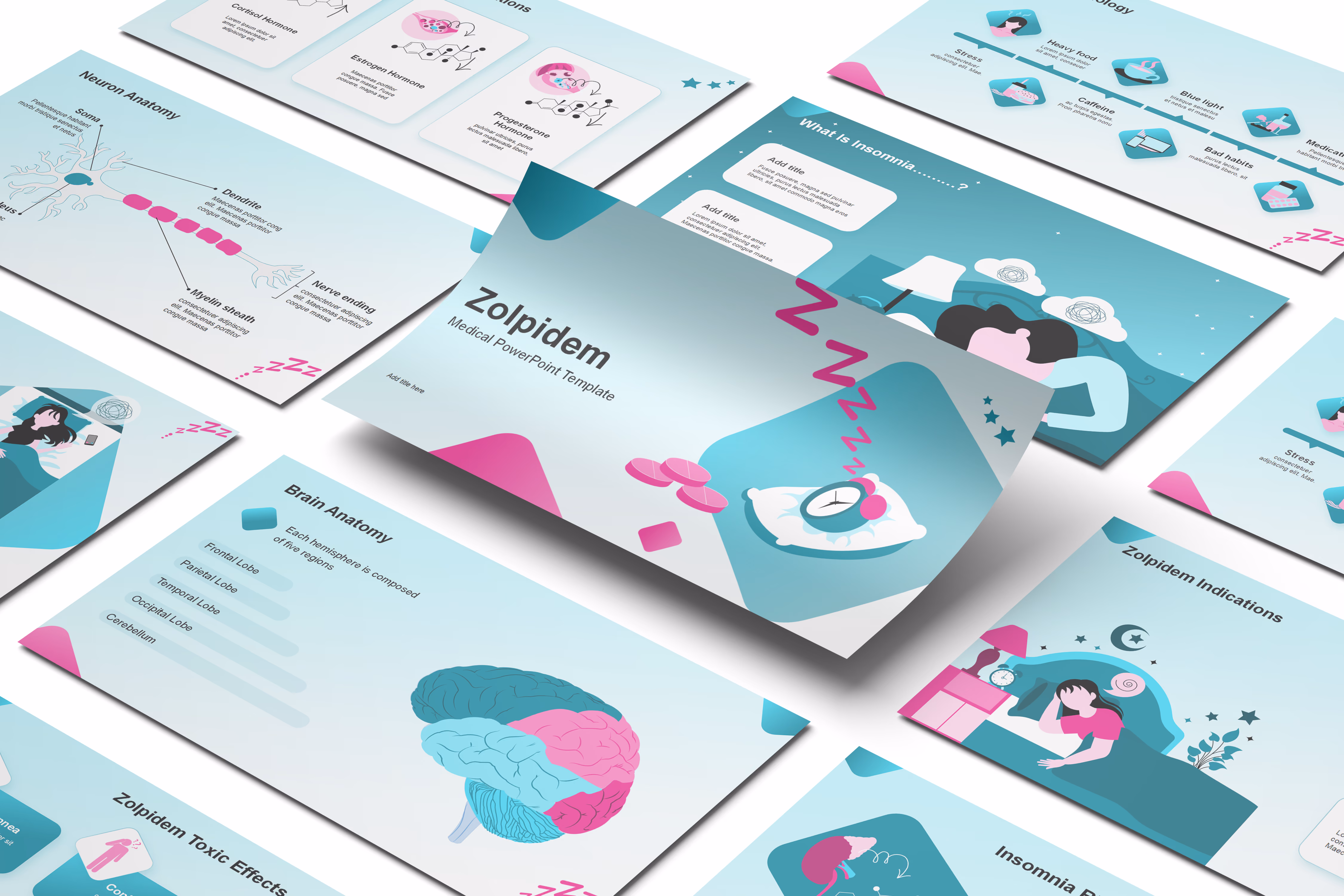 Zolpidem PowerPoint Template