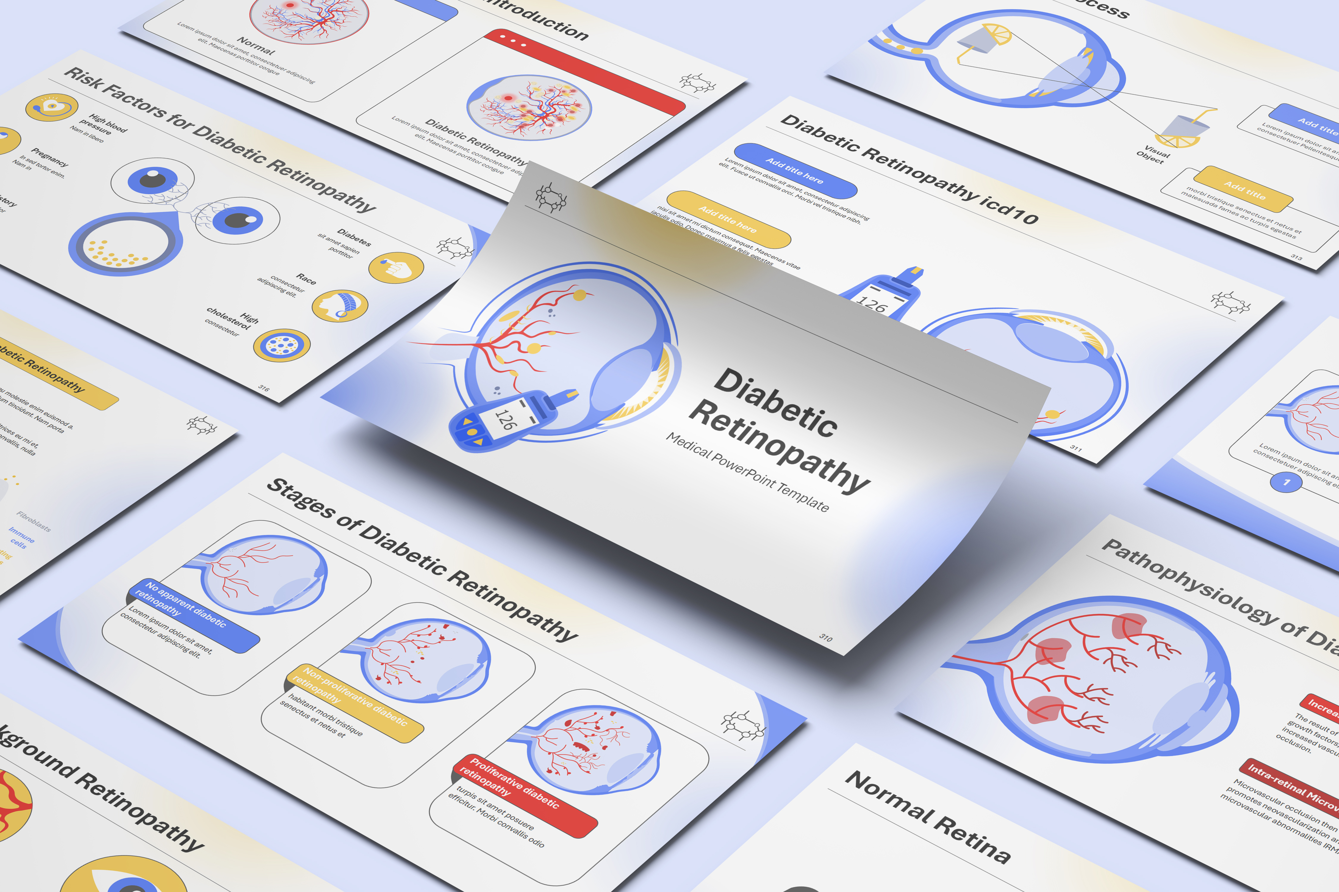 Diabetic Retinopathy PowerPoint Template