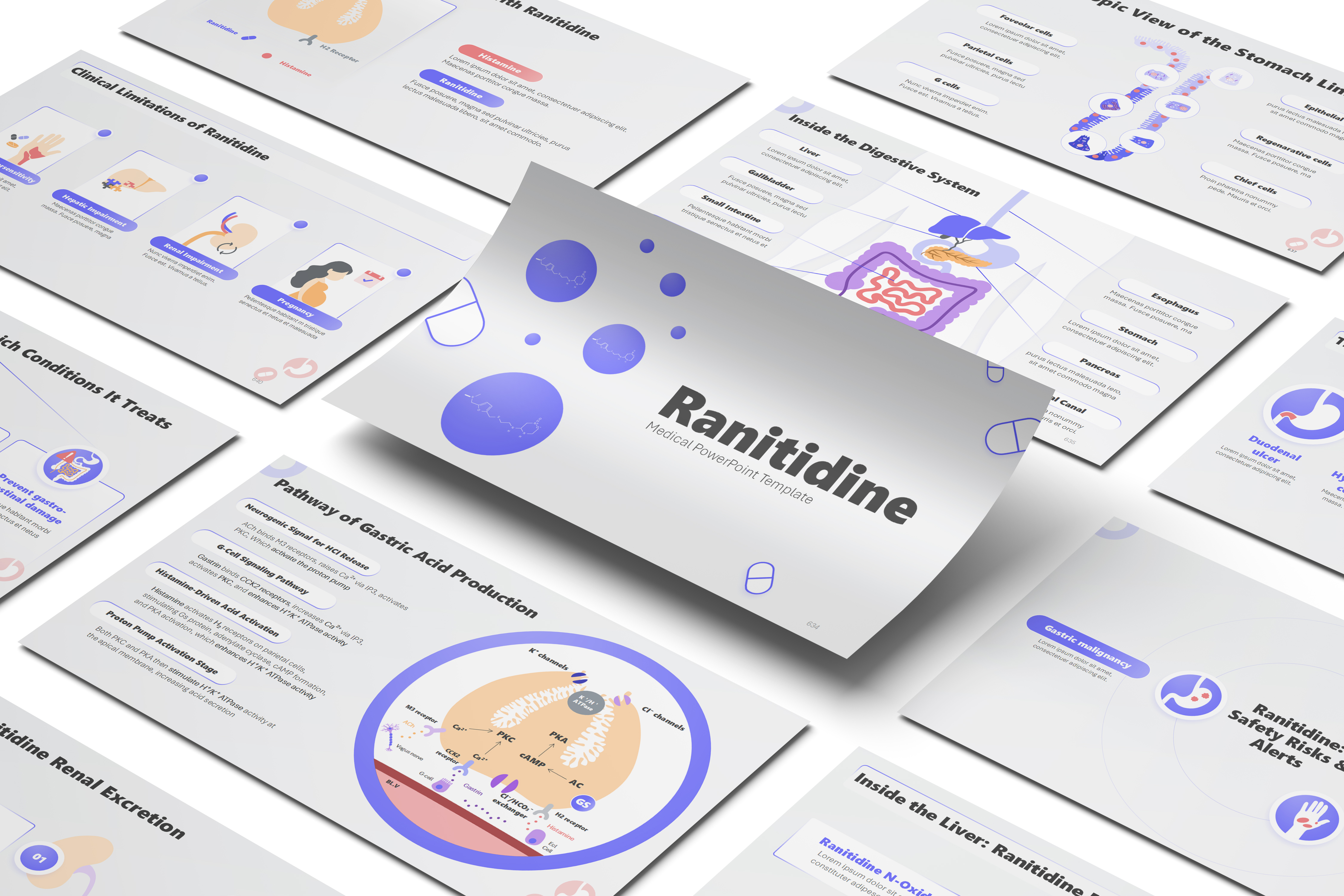 Ranitidine PowerPoint Template