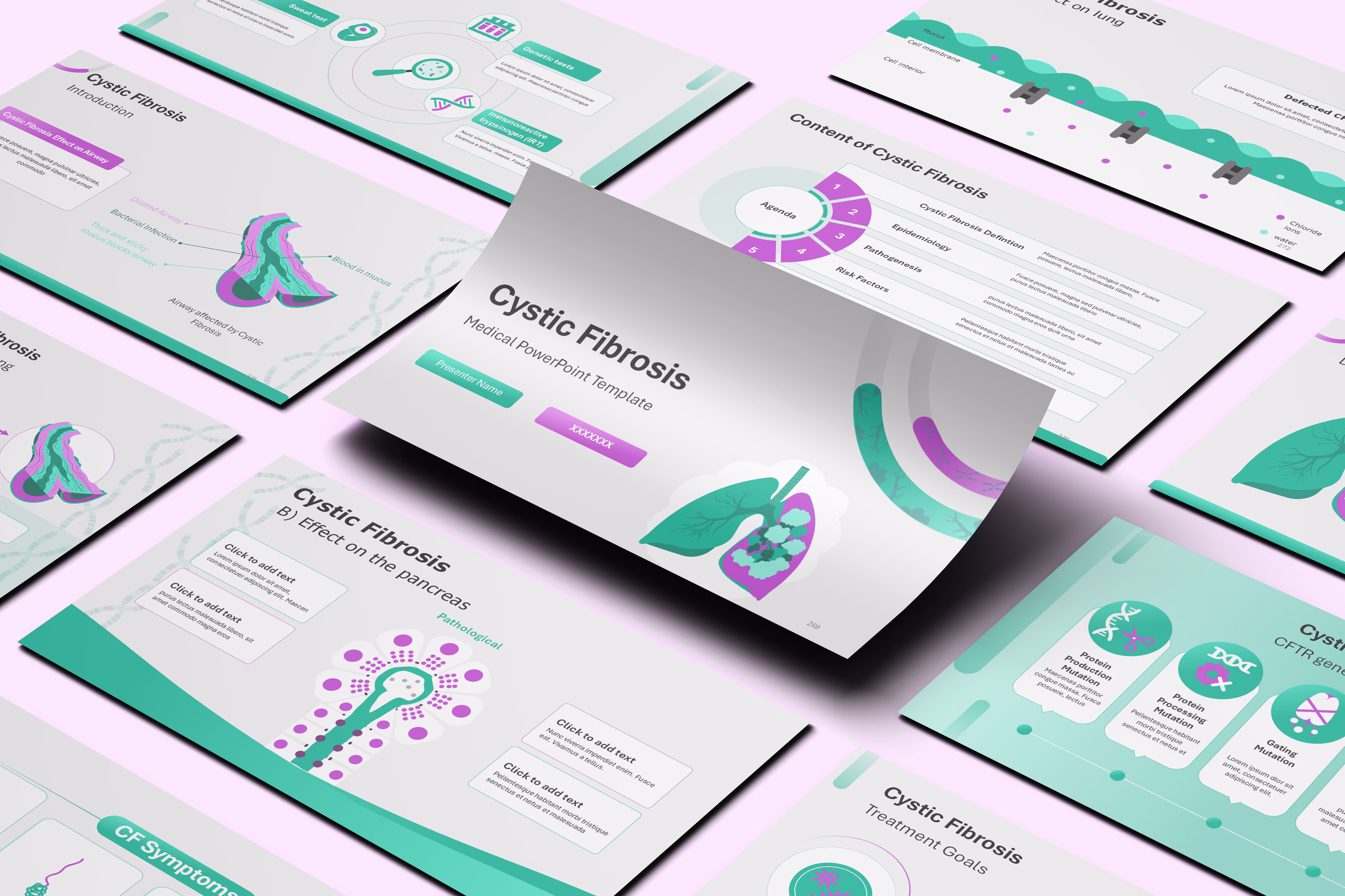 Cystic Fibrosis PowerPoint Template