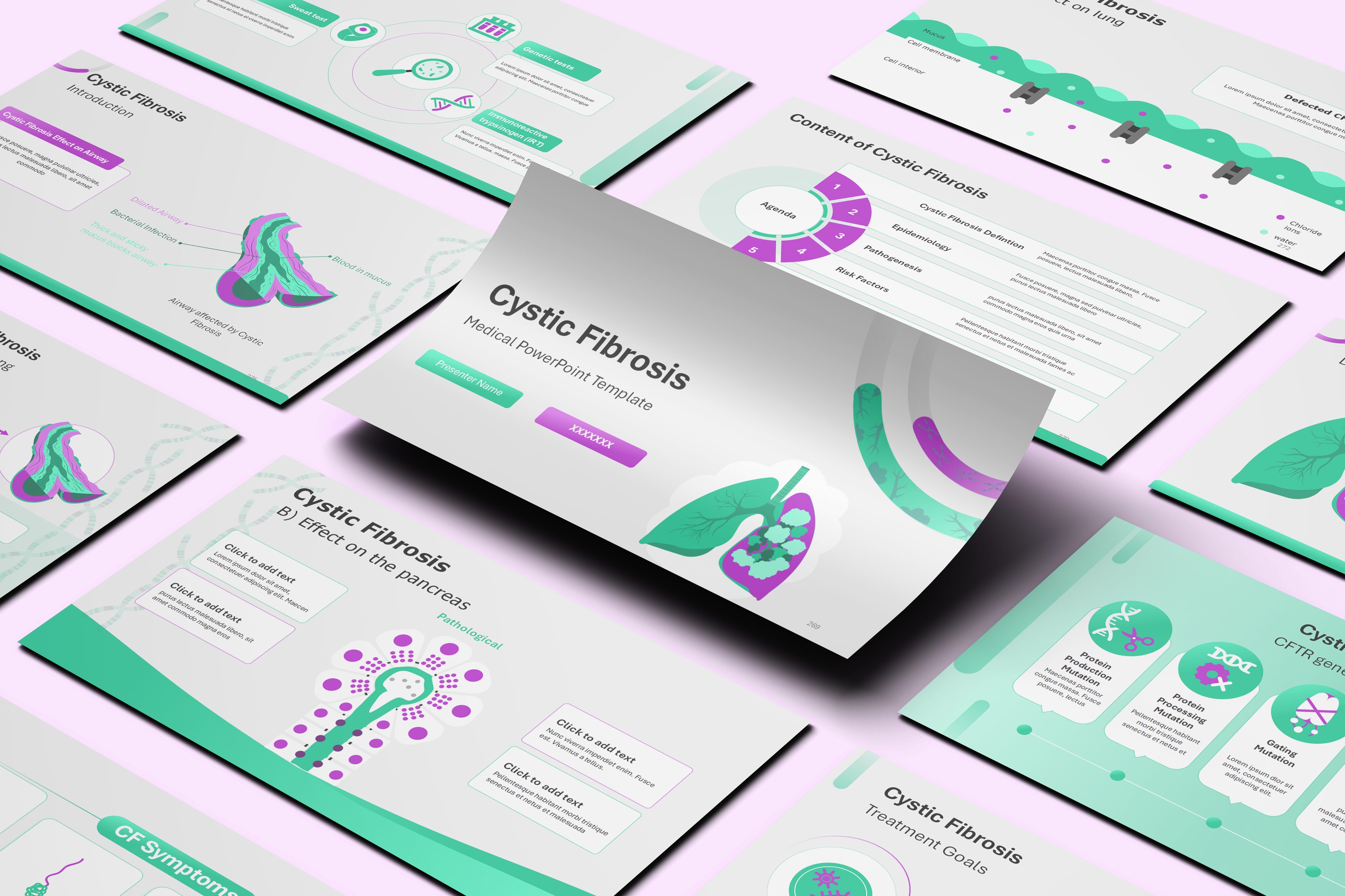 Cystic Fibrosis PowerPoint Template