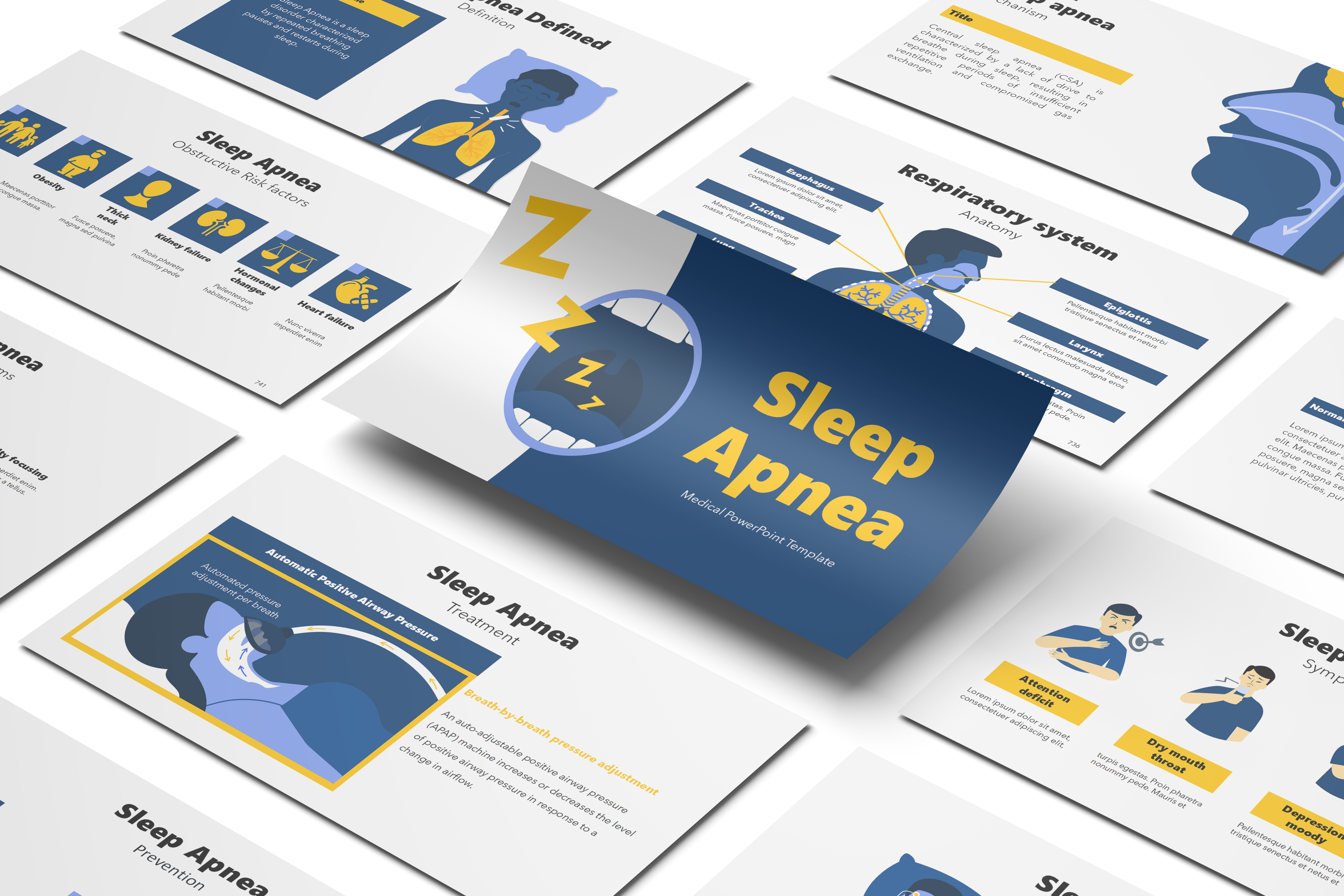 Sleep Apnea PowerPoint Template