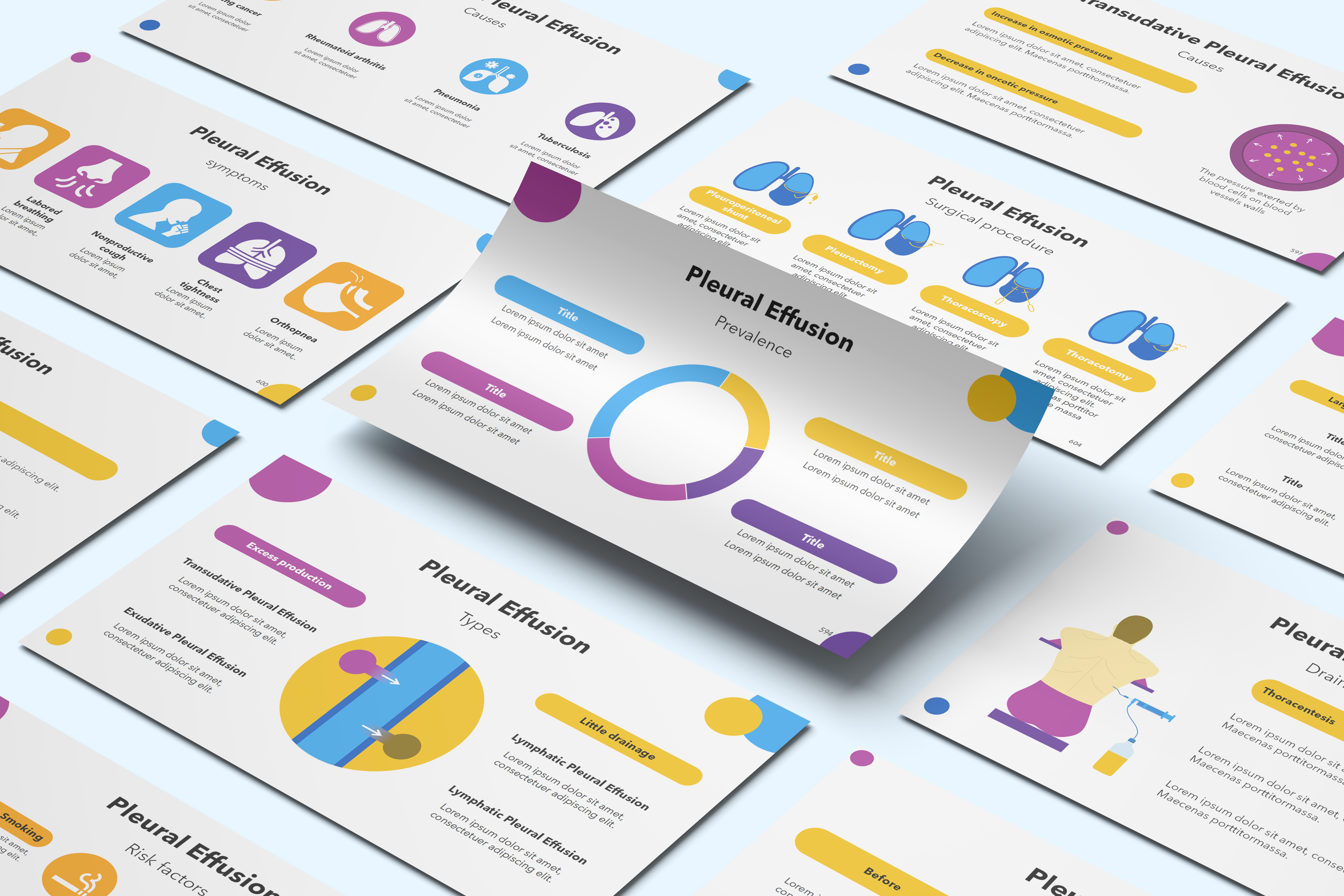 Pleural Effusion PowerPoint Template