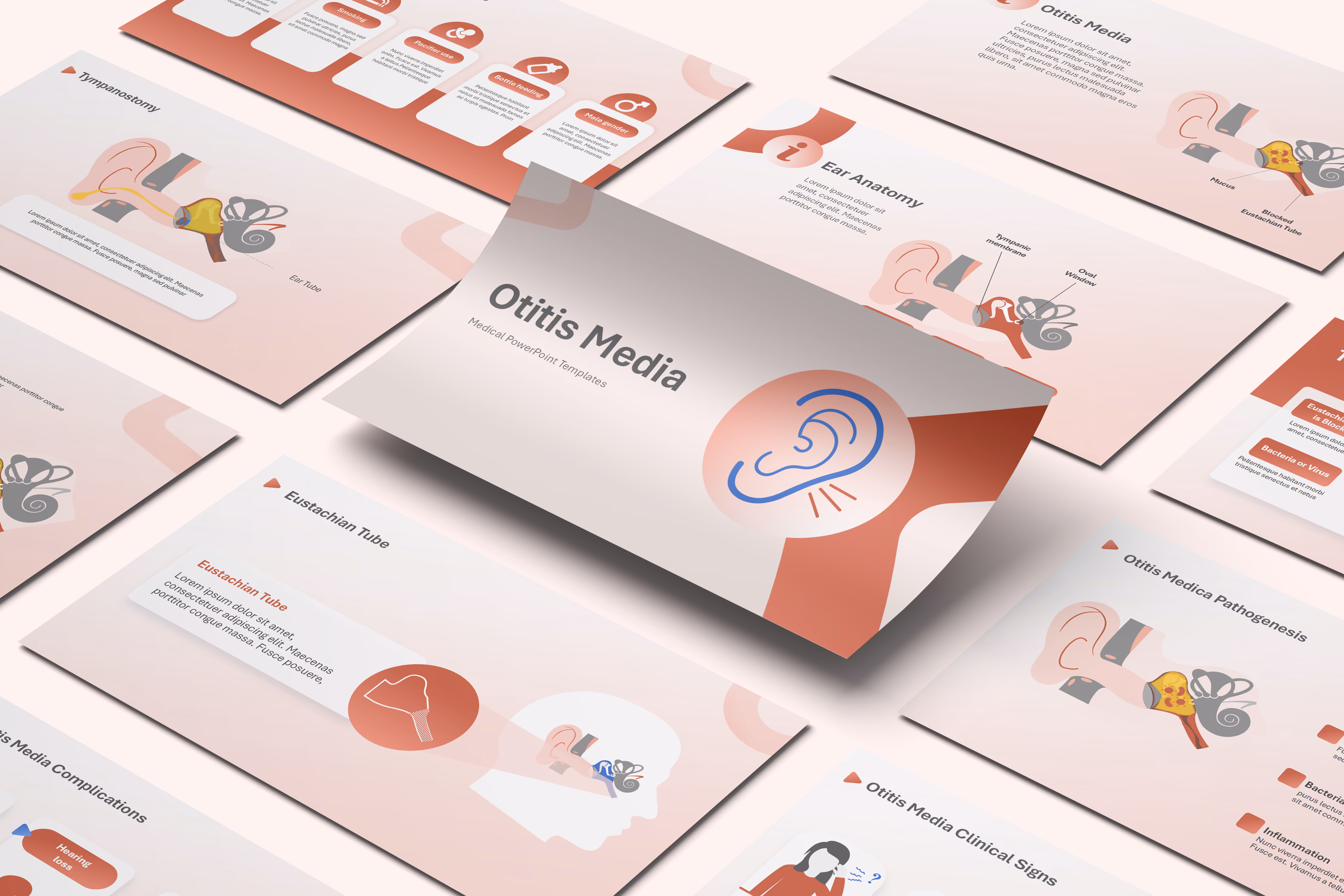 Otitis Media PowerPoint Template