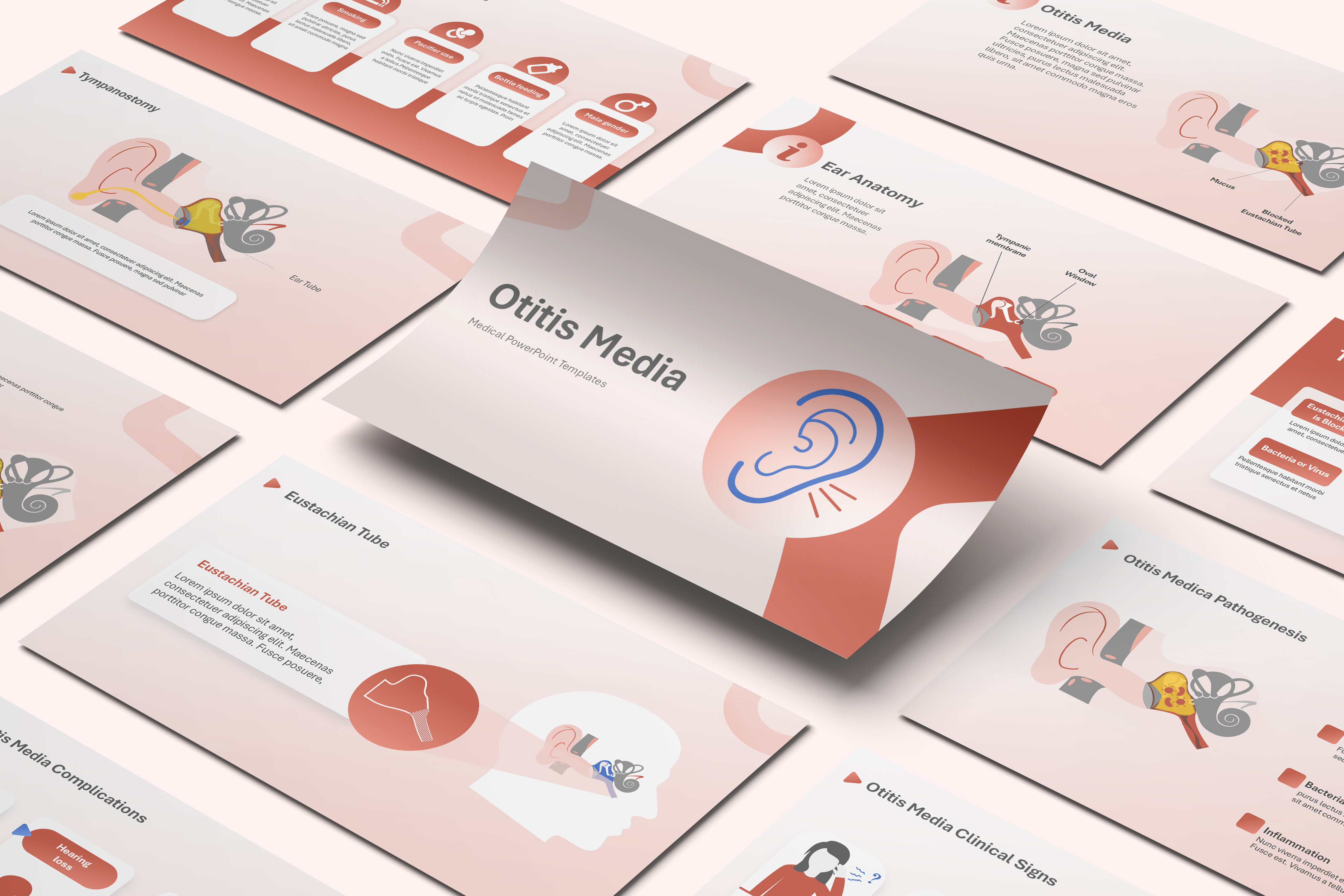 Otitis Media PowerPoint Template