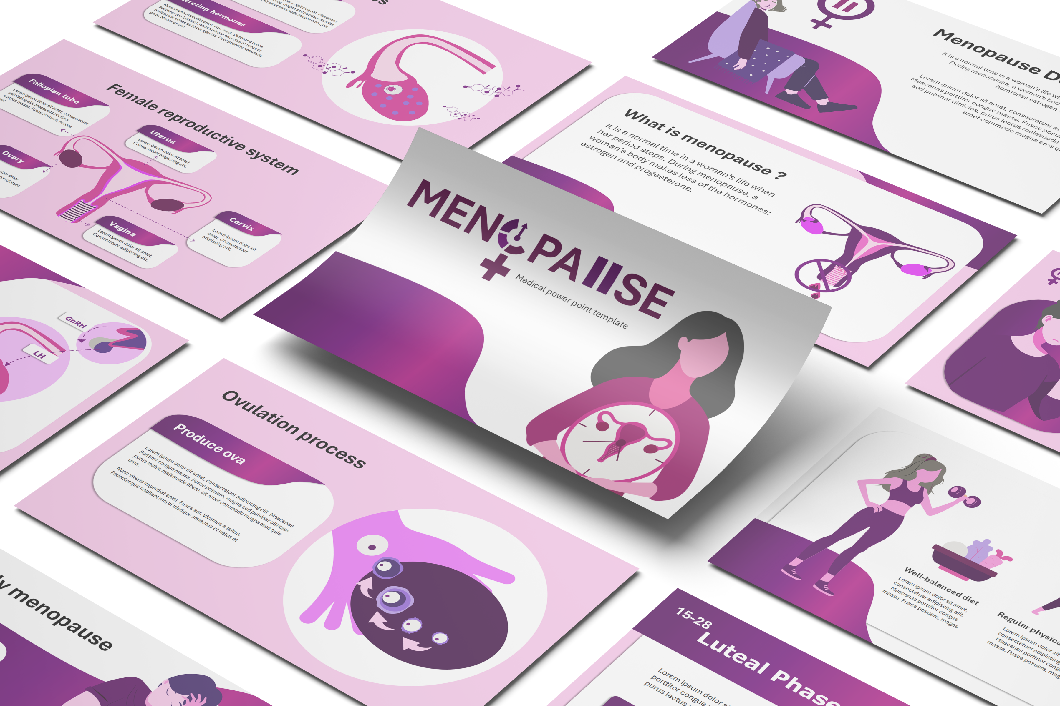 Menopause PowerPoint Template
