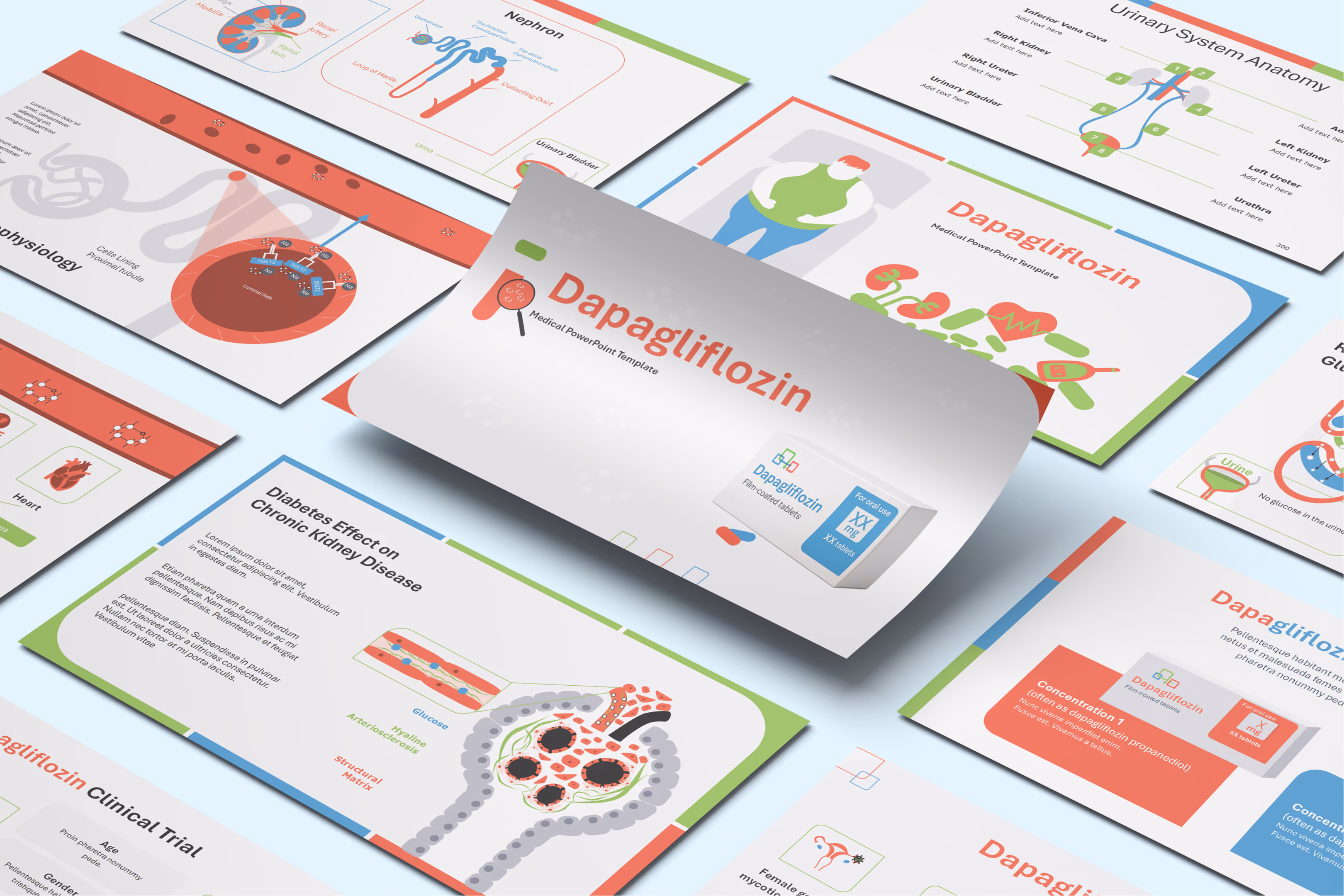 Dapagliflozin PowerPoint Template