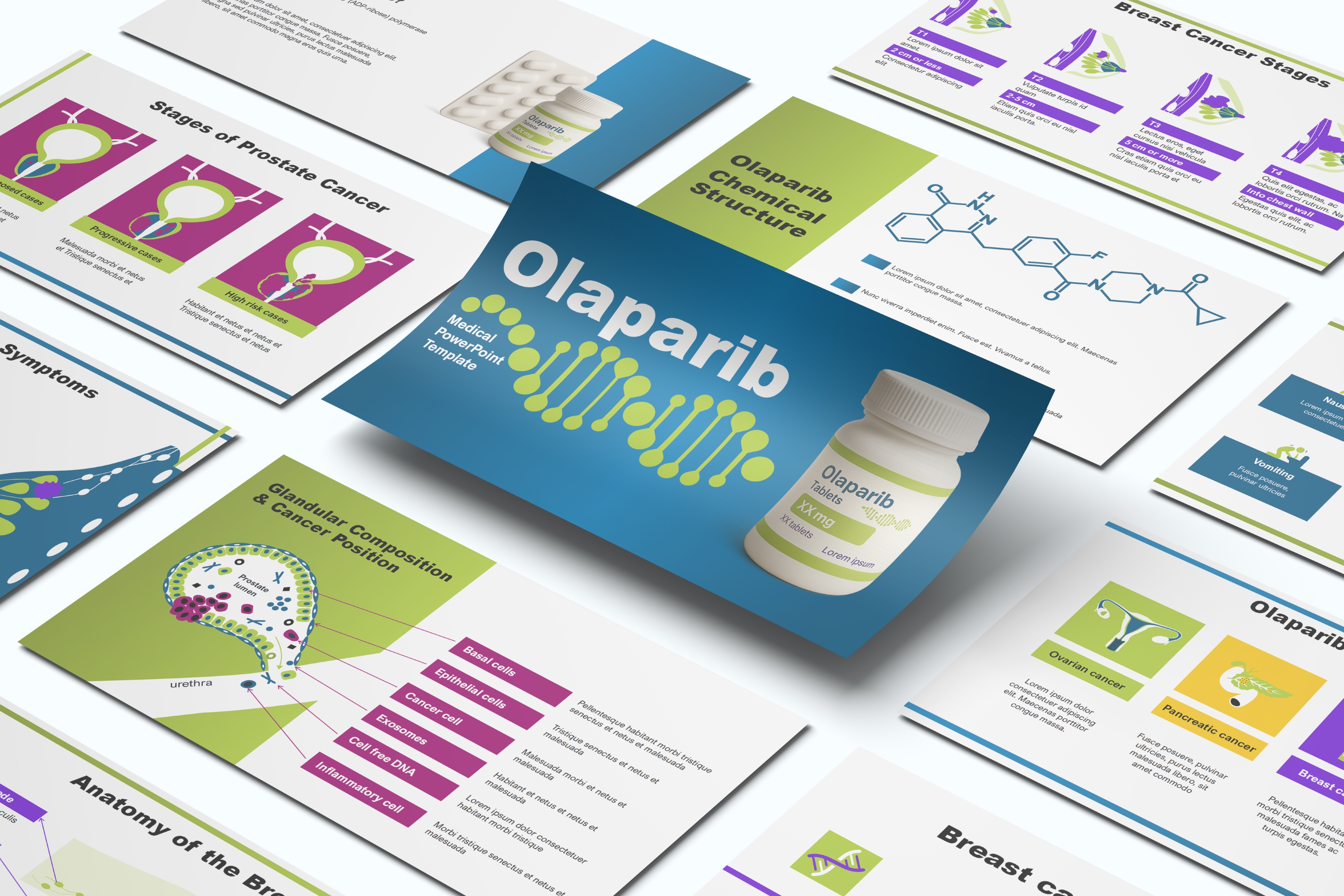 Olaparib PowerPoint Template