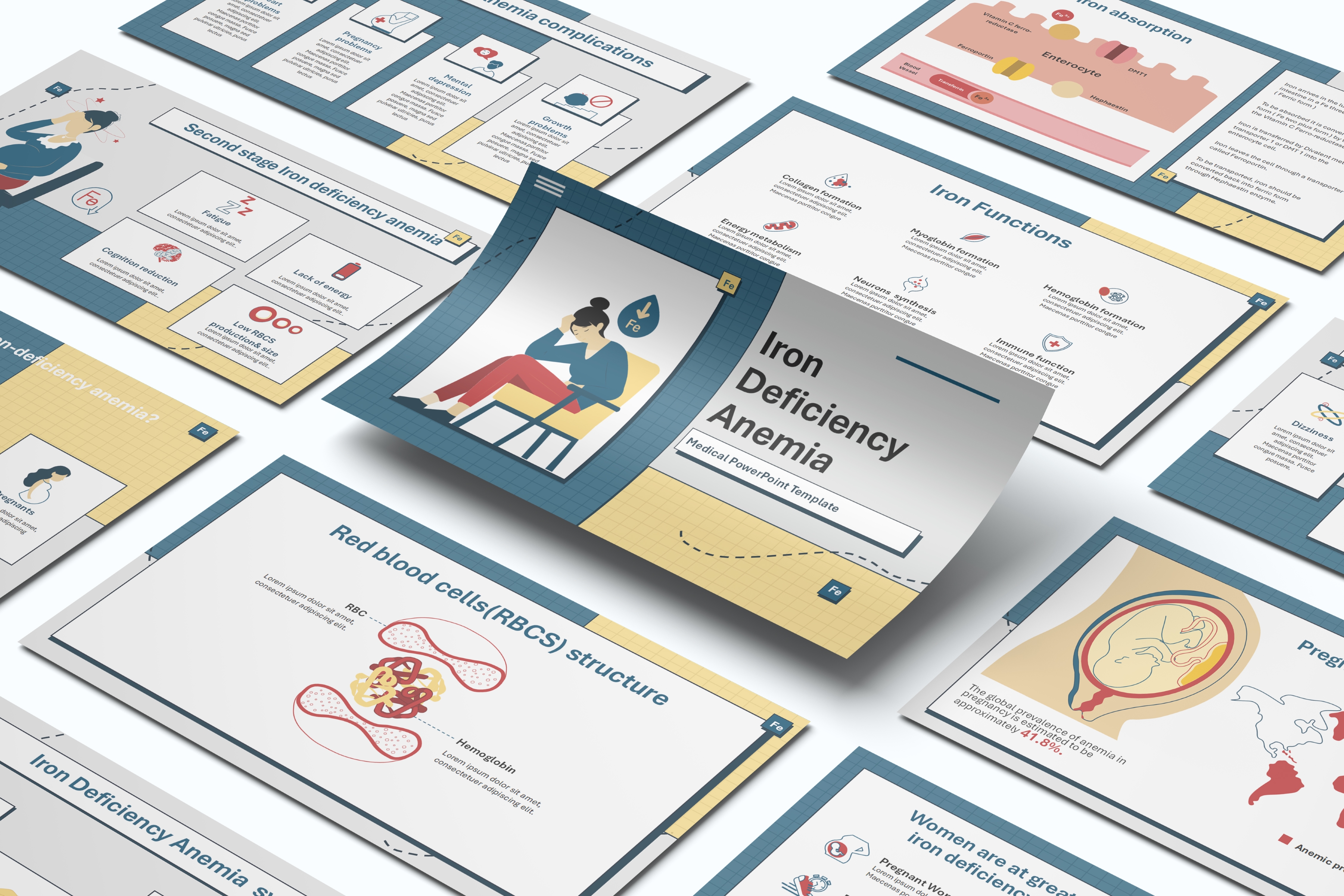 Iron Deficiency Anemia PowerPoint Template 